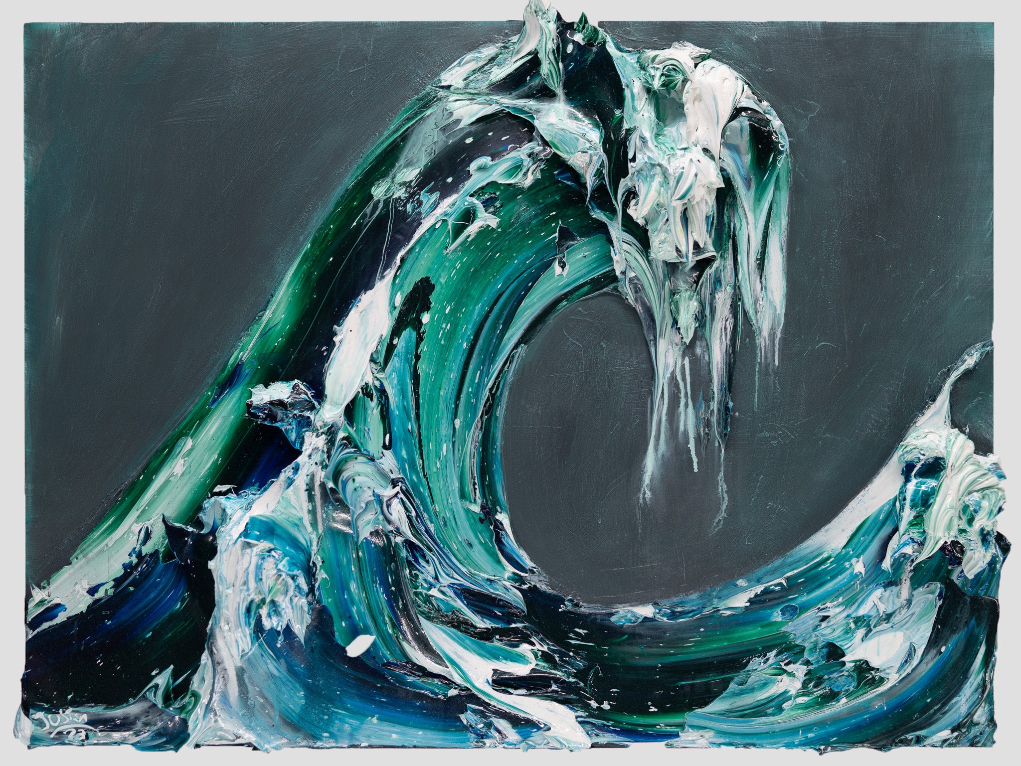 Barrel for Venice , 40x30 – Justin Gaffrey