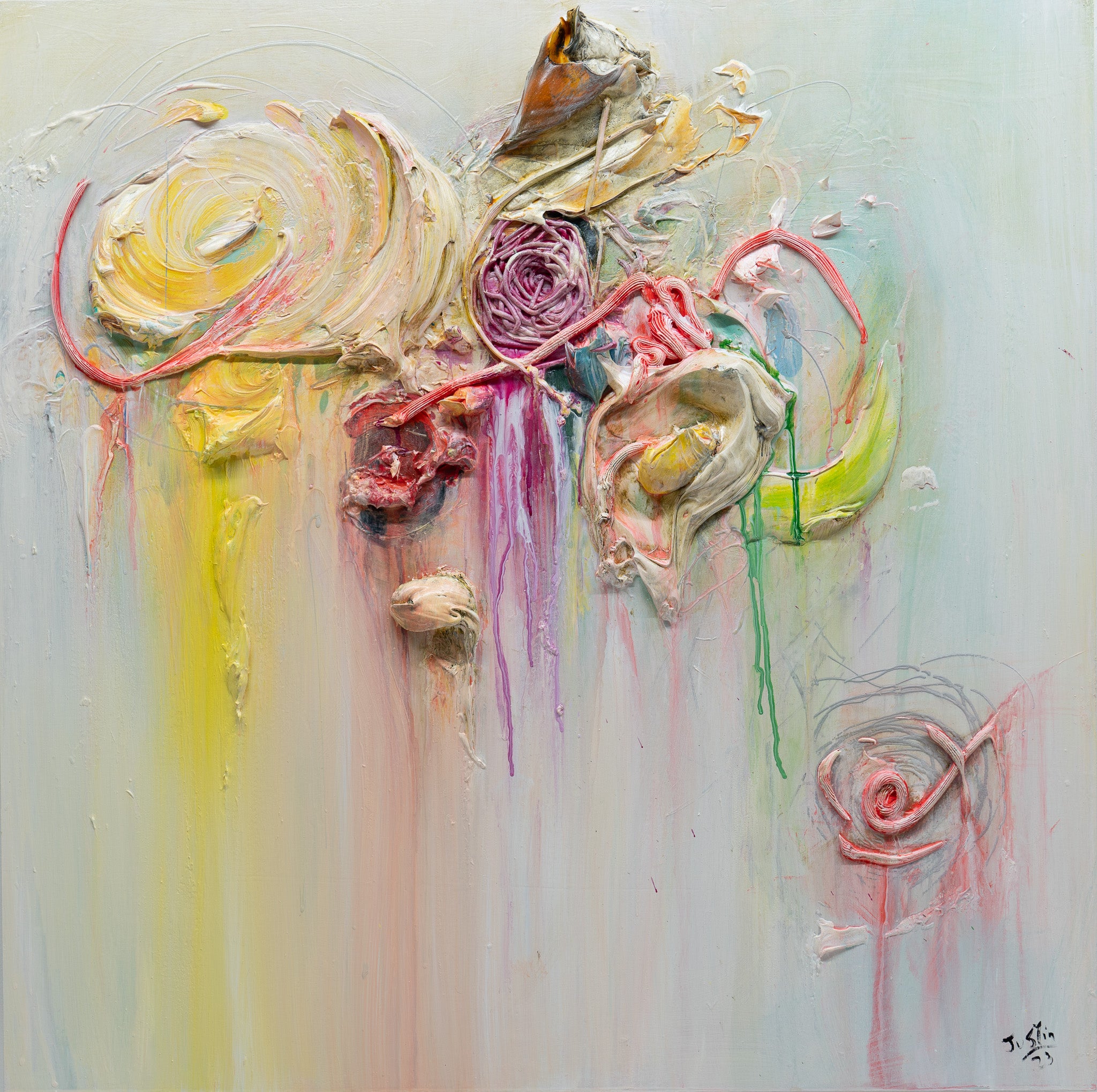 Abstract Floral 03, 36x36