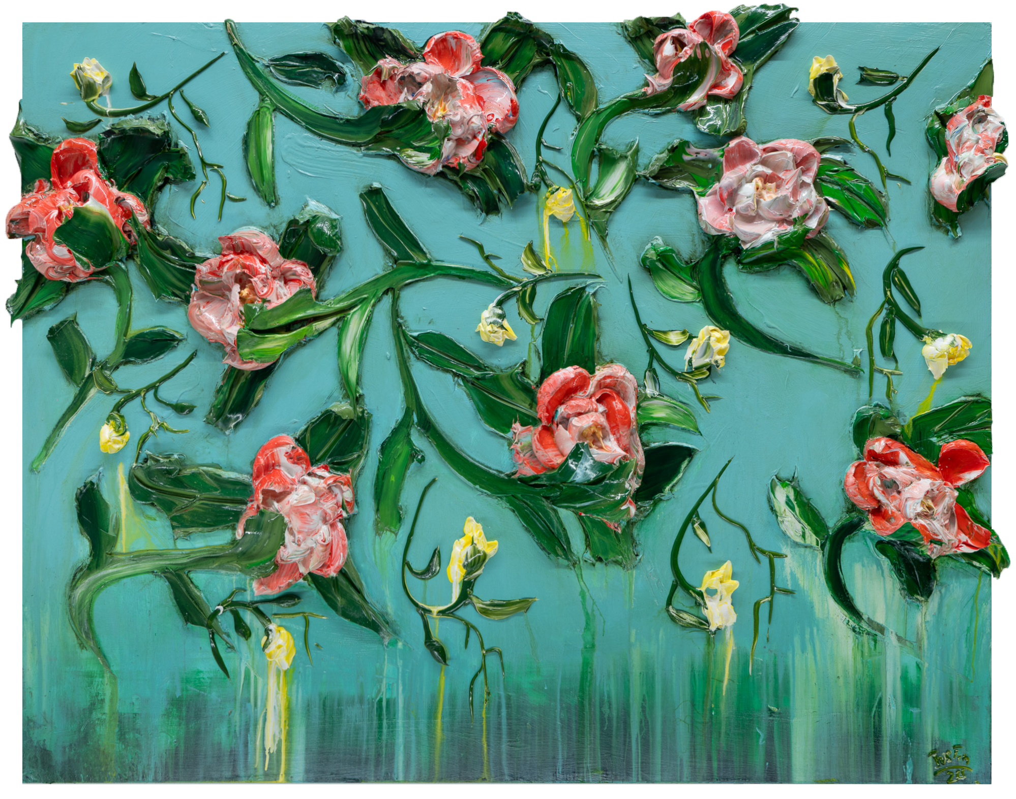 Floral Pattern 02, 60x48