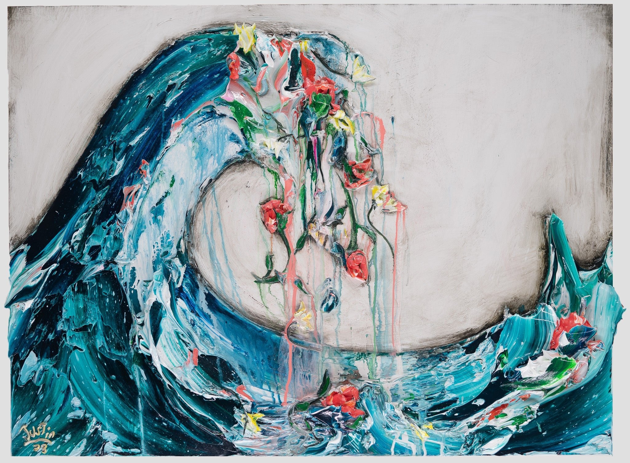 San Diego Sunflowers, 40x30 – Justin Gaffrey