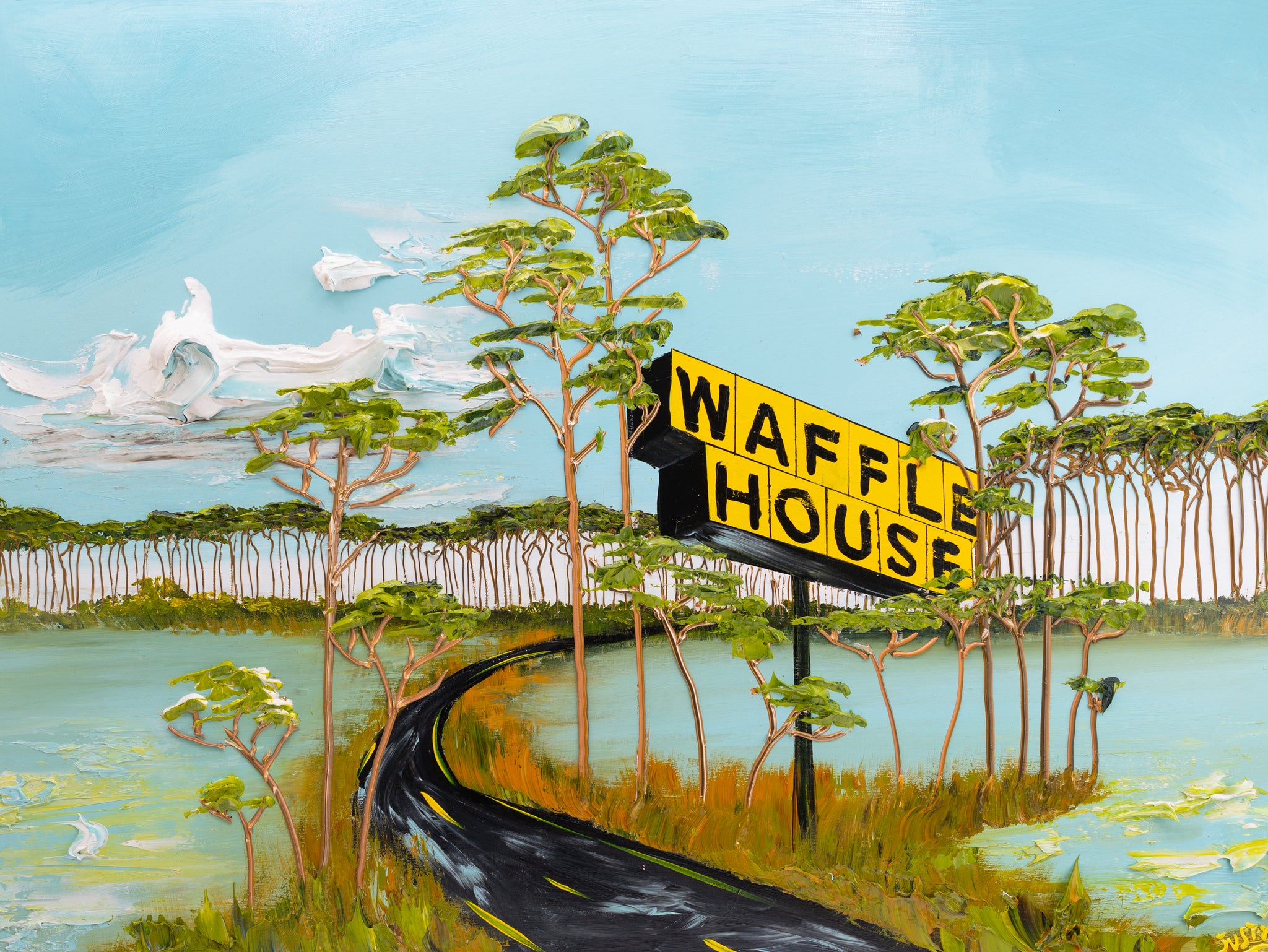 Waffle House, 48x36