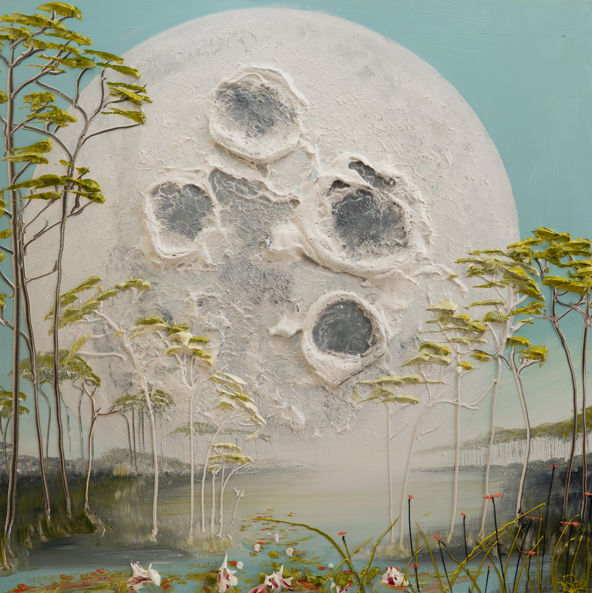 Moonscape, 48x48