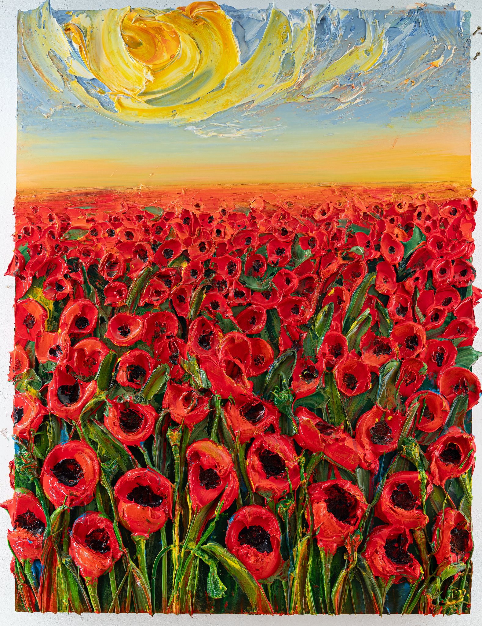 Poppy Field 03, 36x48