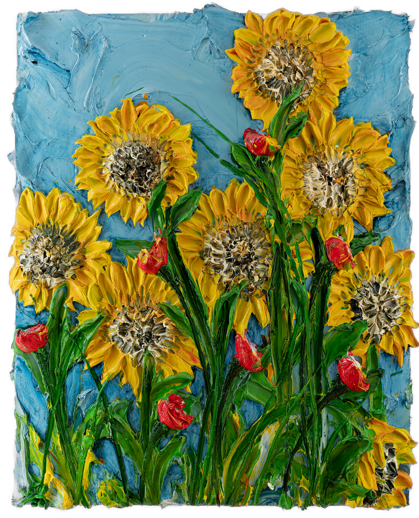 Sunflower Field 02, 48x60