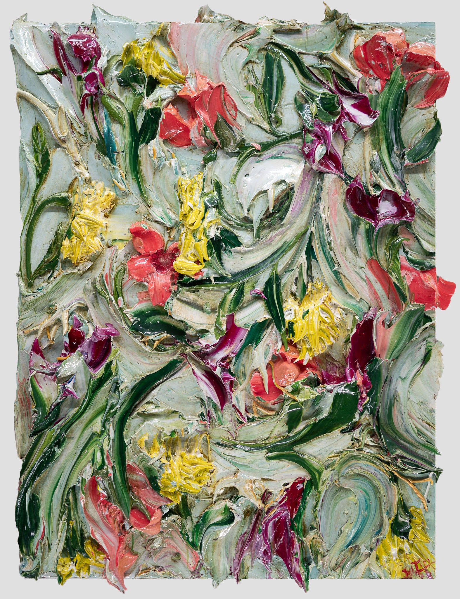 Paisley Floral, 30x40
