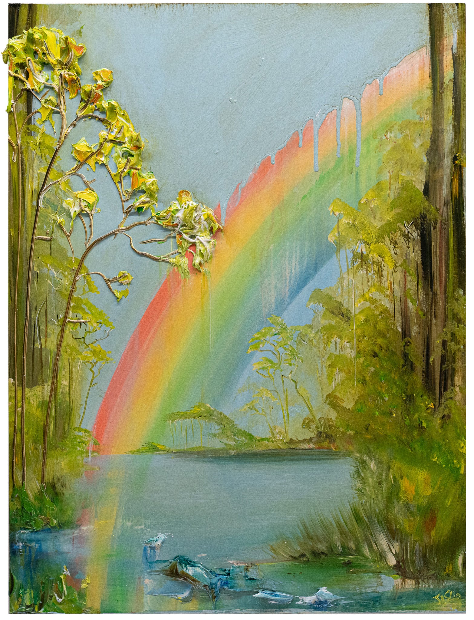 Rainbow Lakescape 10, 30x40