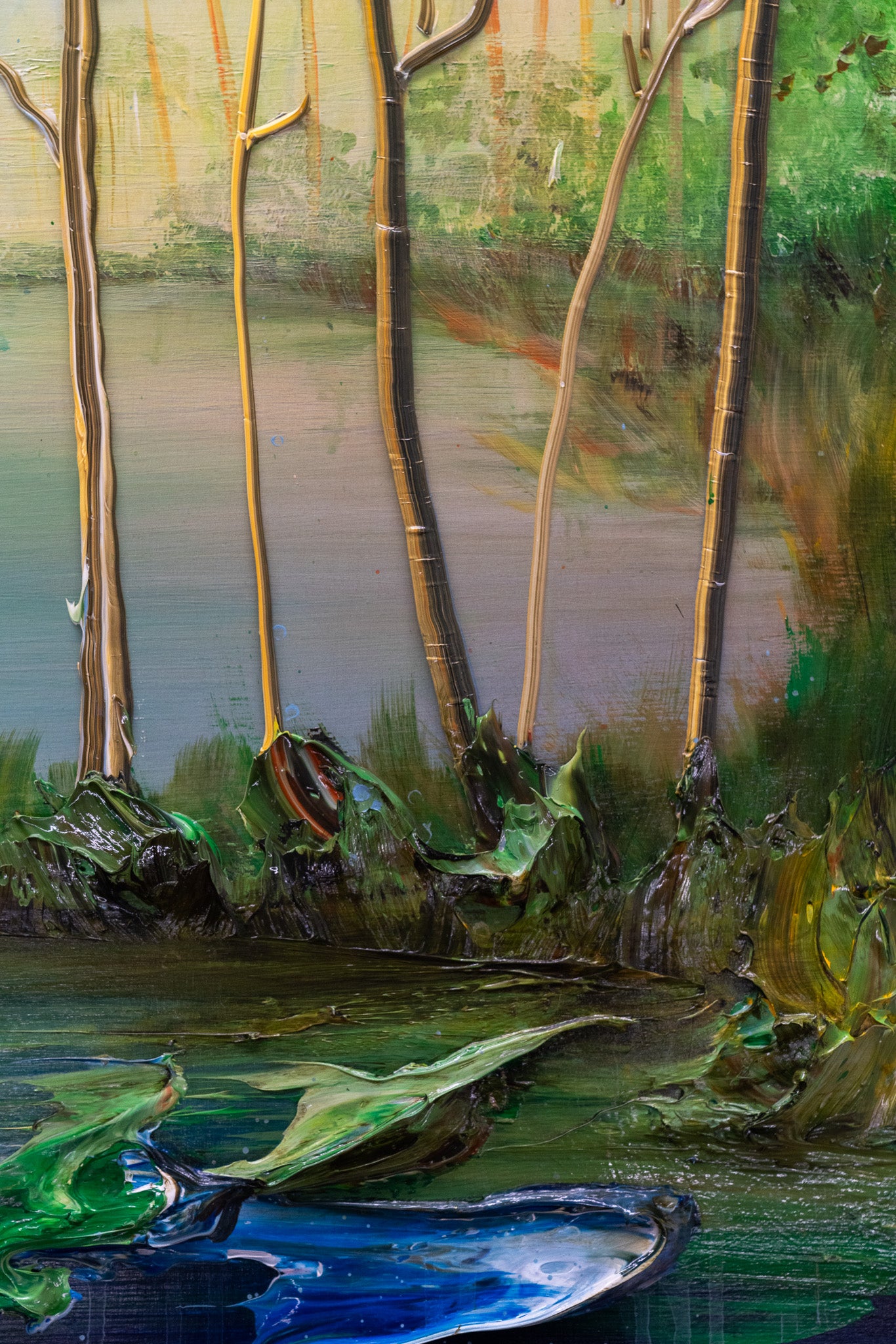 Rainbow Study 13, 48x60 – Justin Gaffrey