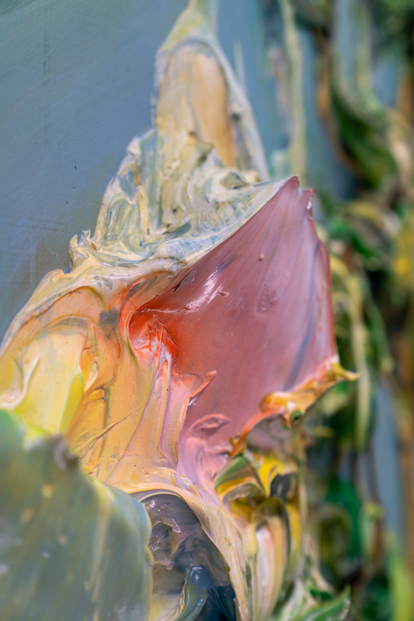 Rainbow Study 13, 48x60 – Justin Gaffrey