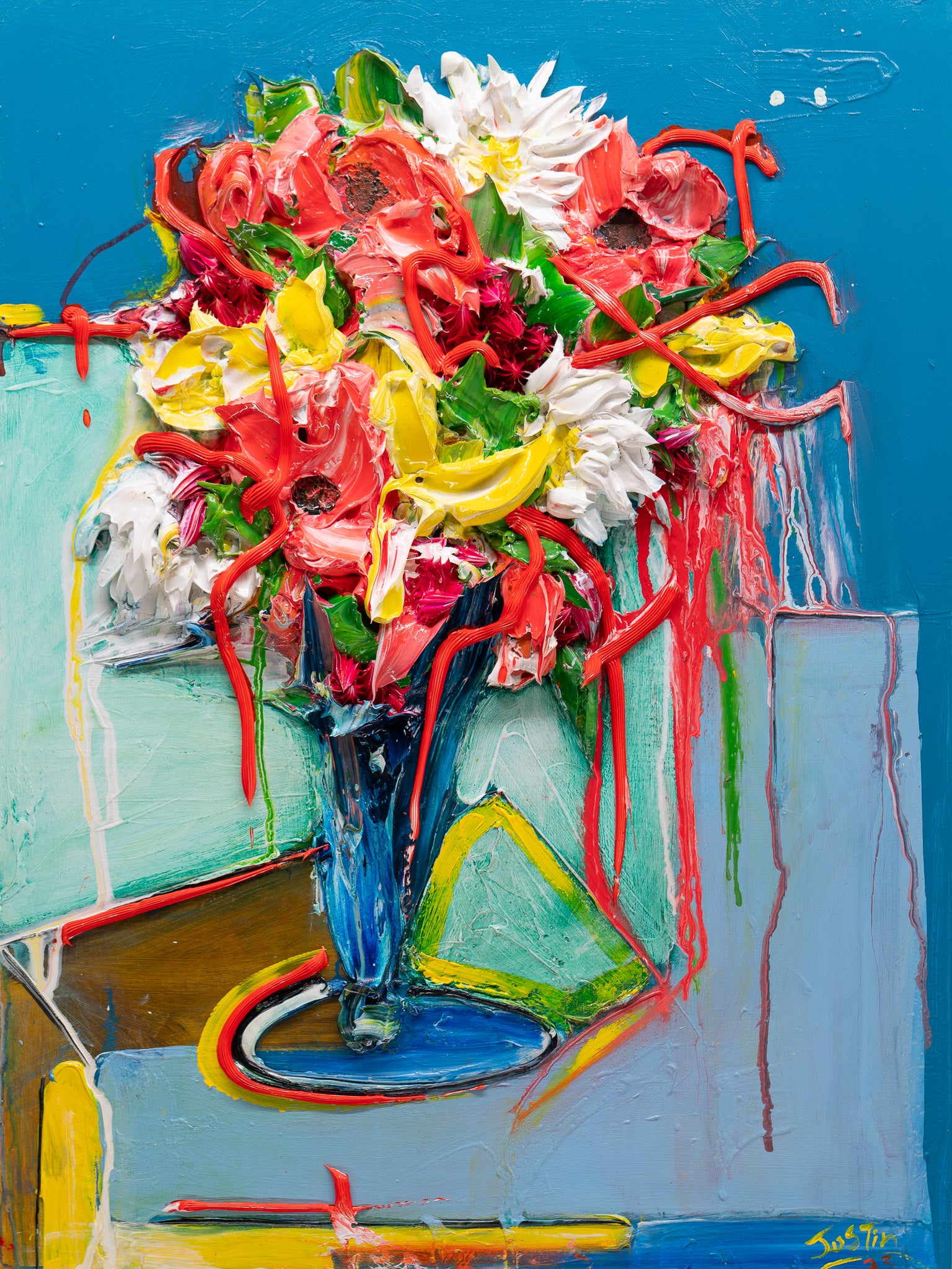 Vase Floral 04, 30x40