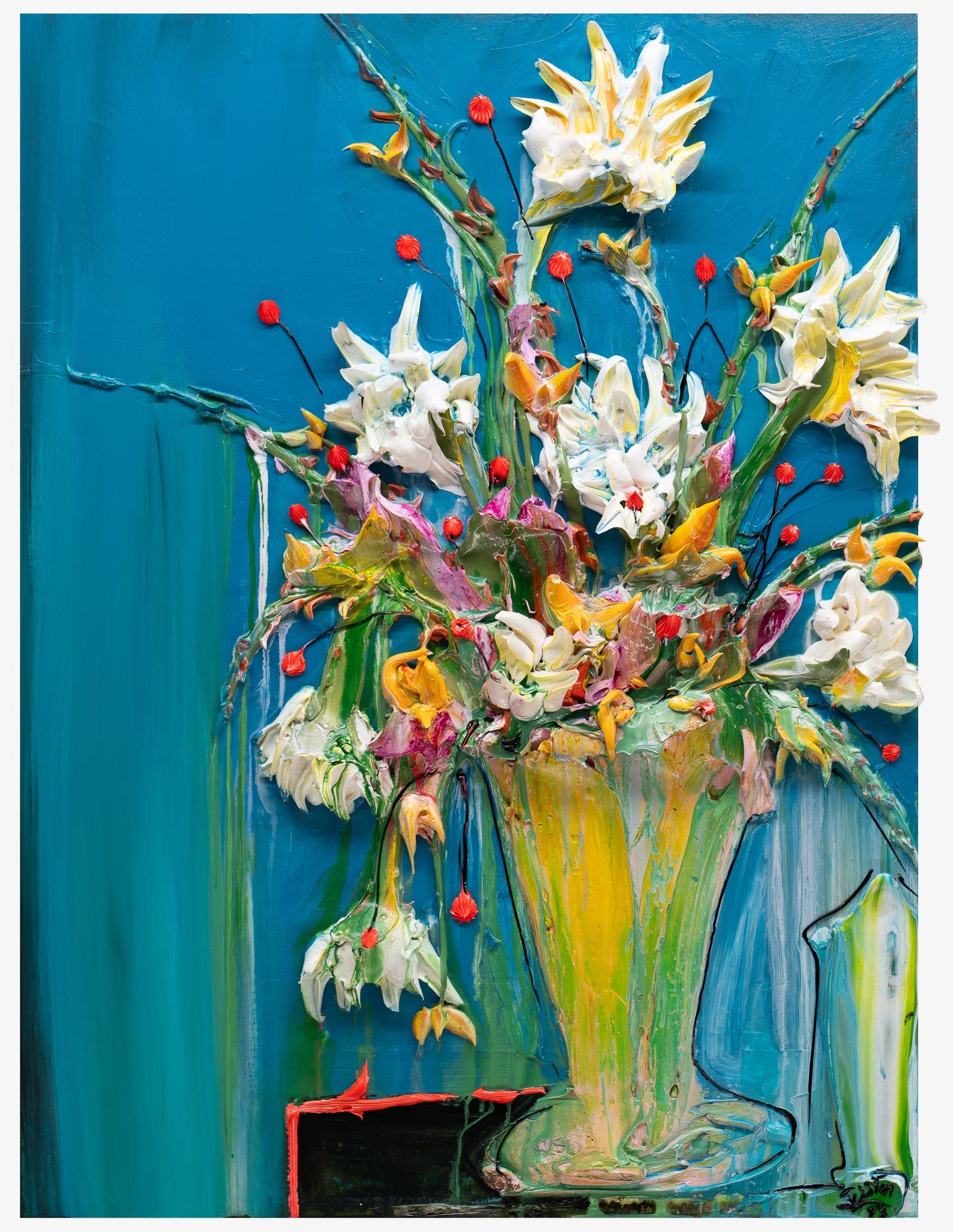 Vase Floral 03, 30x40