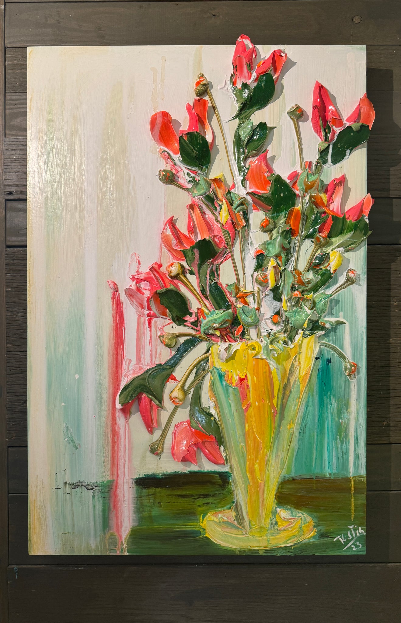 Vase Floral 07, 24x36