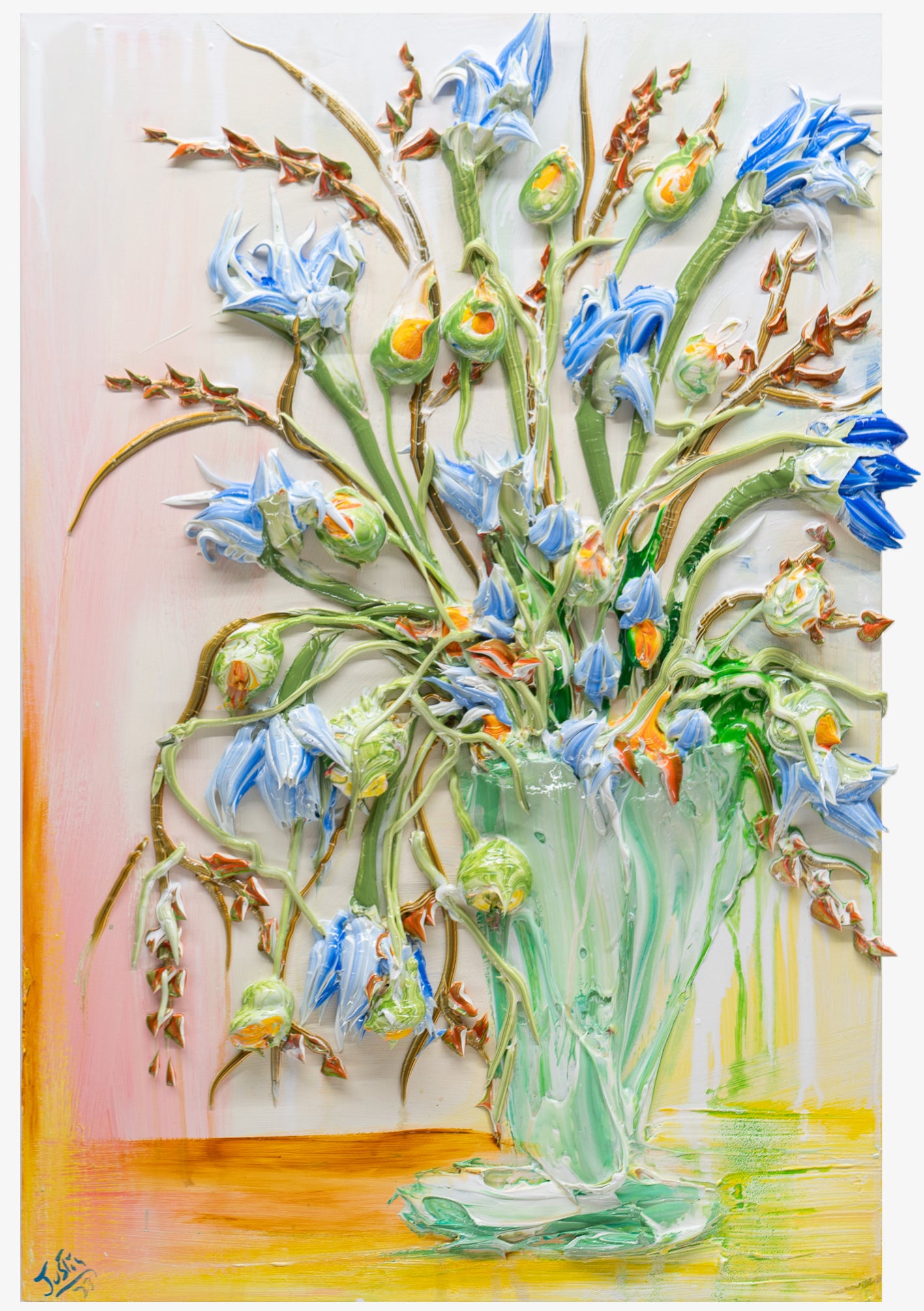 Vase Floral 05, 24x36