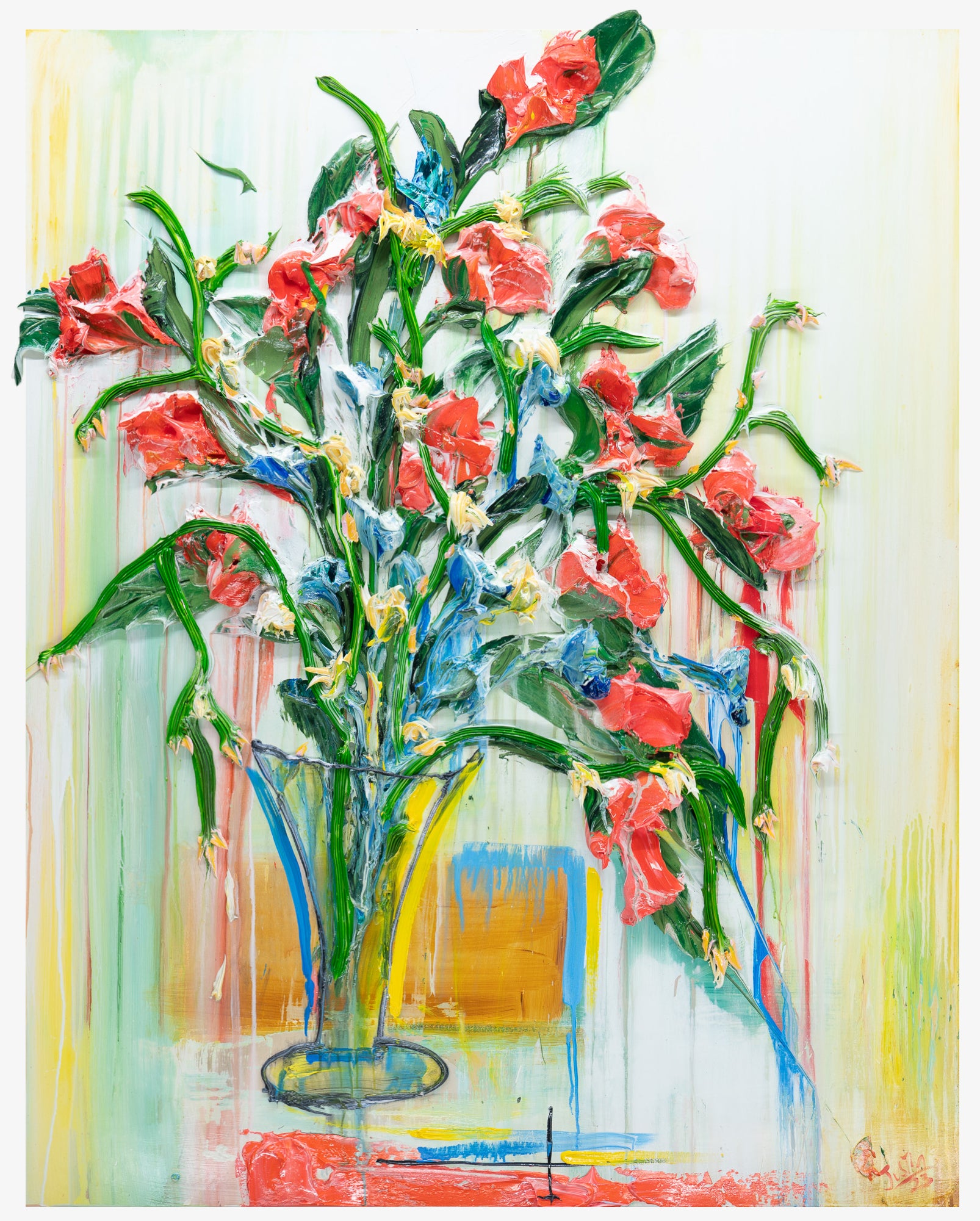 Vase Floral 01, 48x60