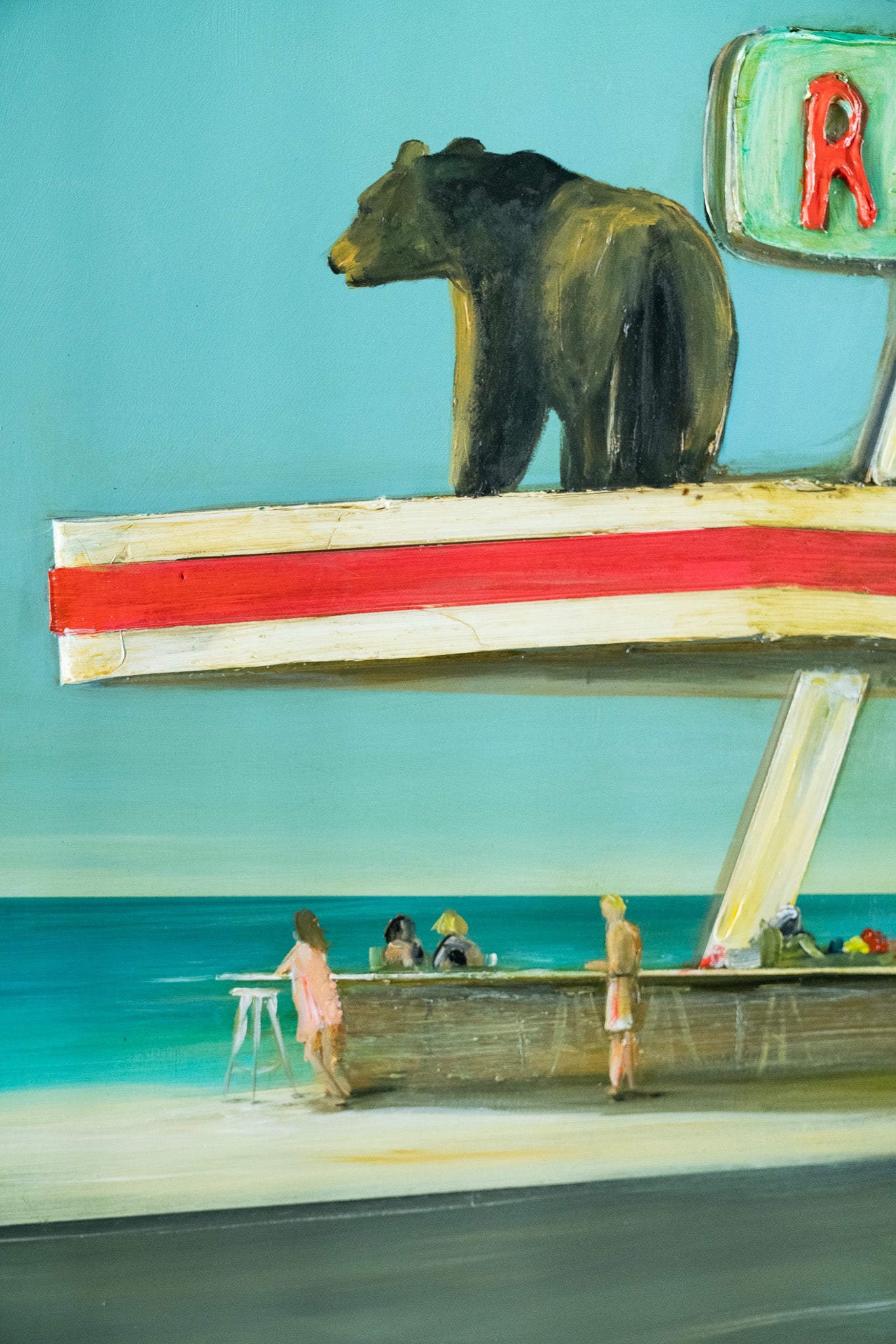 Raw Bar Bear, 48x48