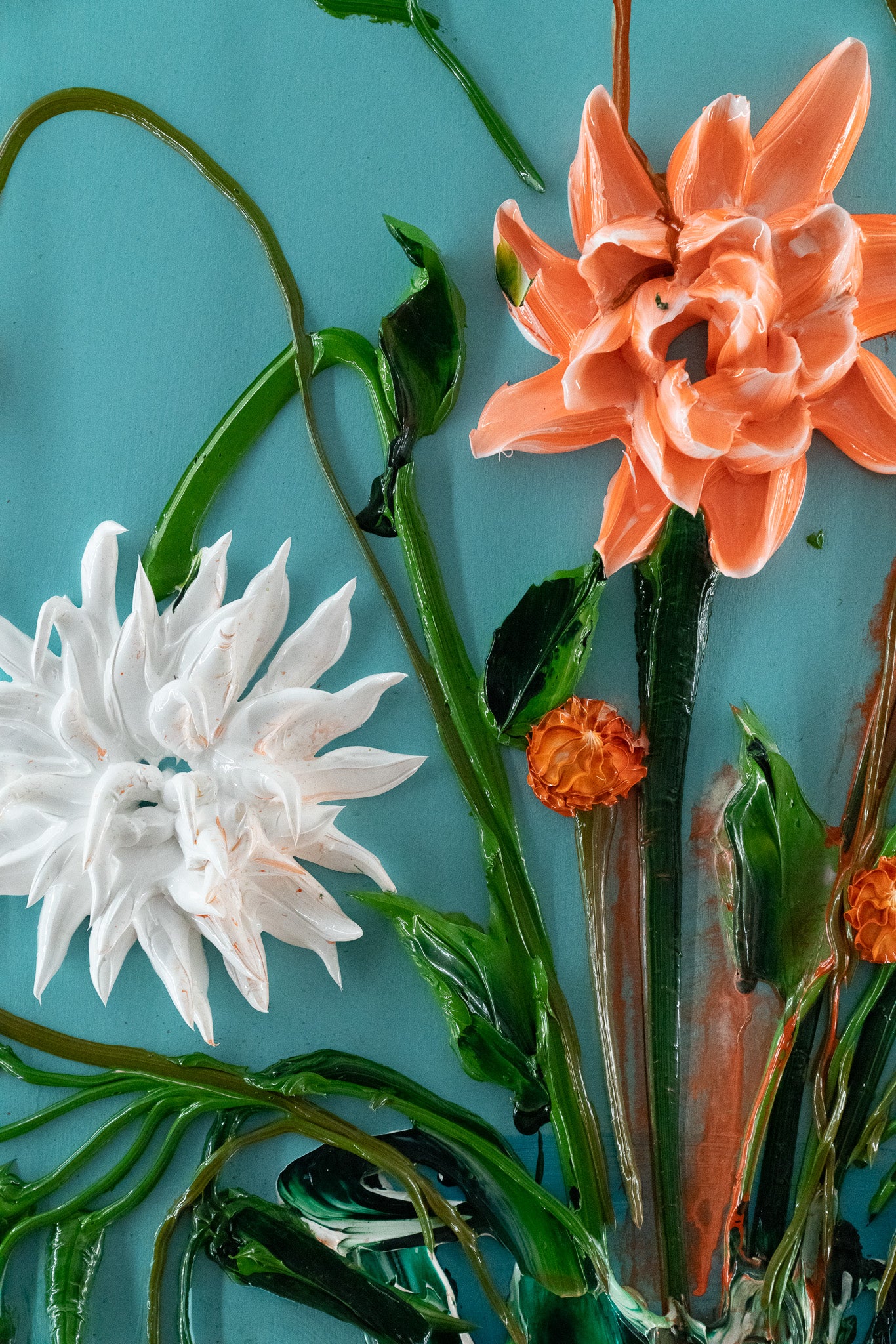 Still Life Ikebana Octopus, 42x56 – Justin Gaffrey
