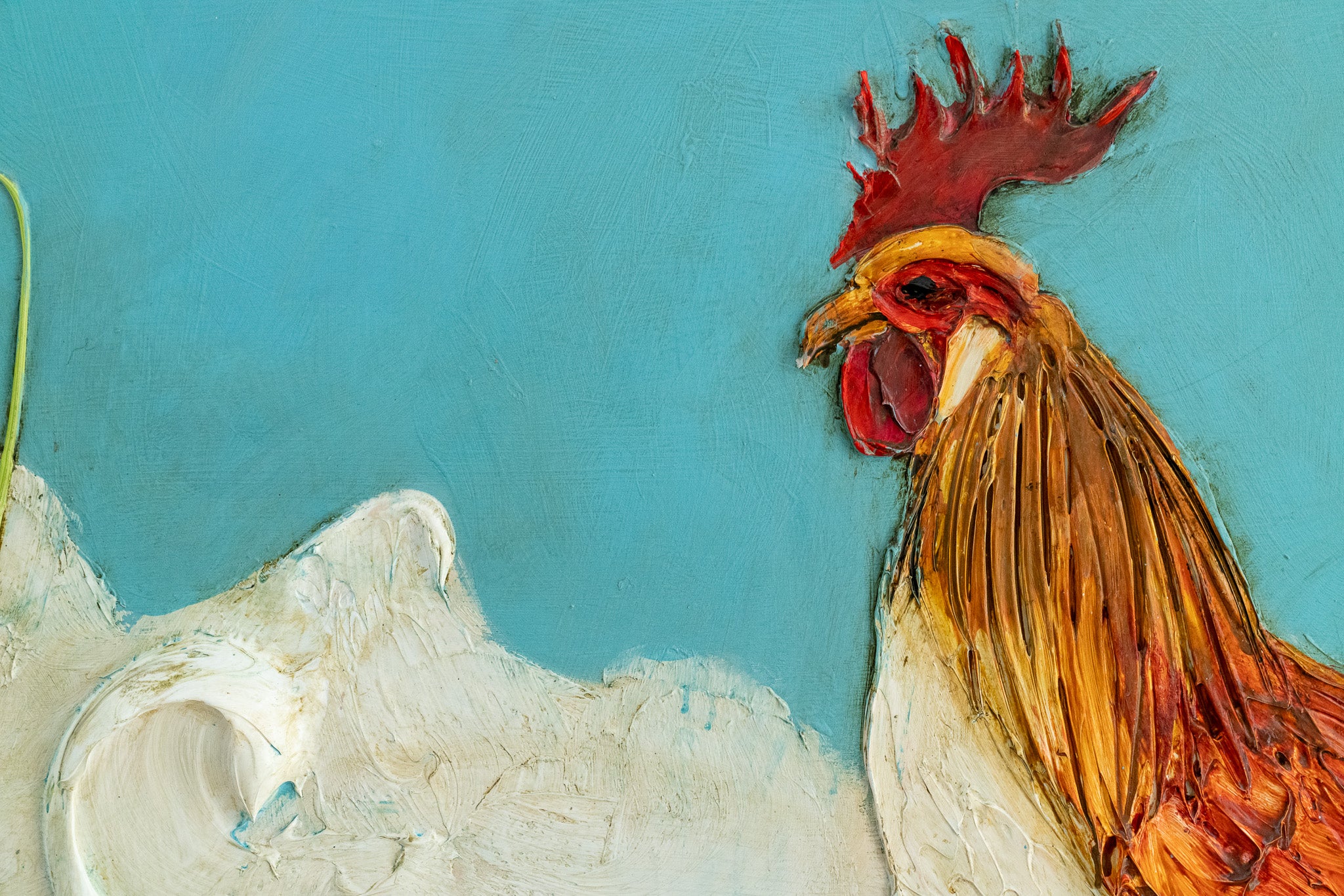 Seaside Rooster, 60x30