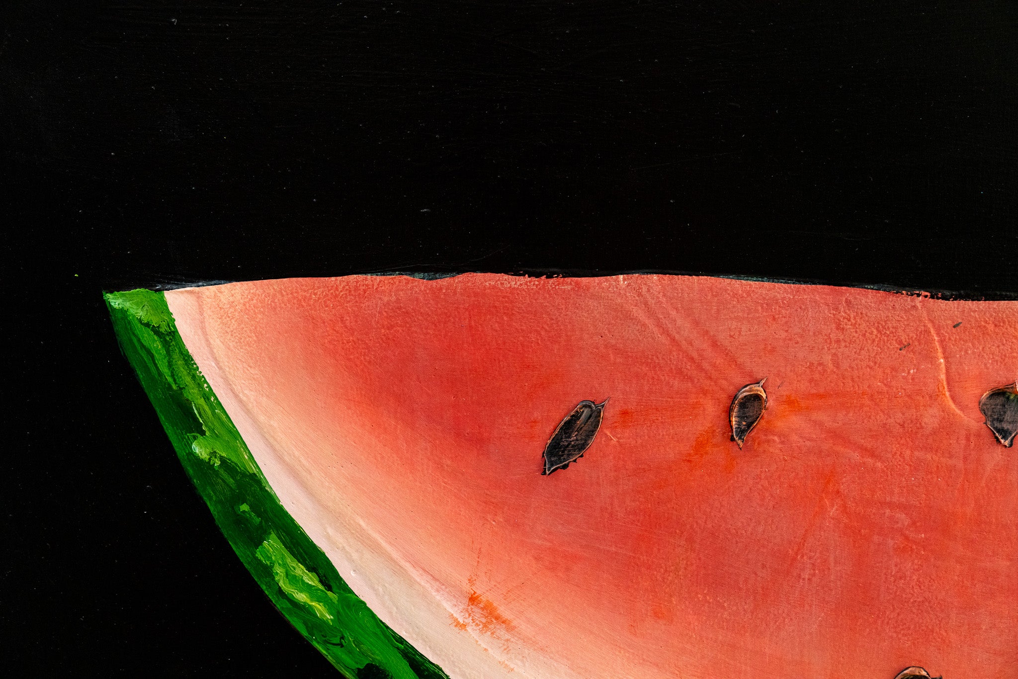 Hummingbird and Watermelon, 48x36