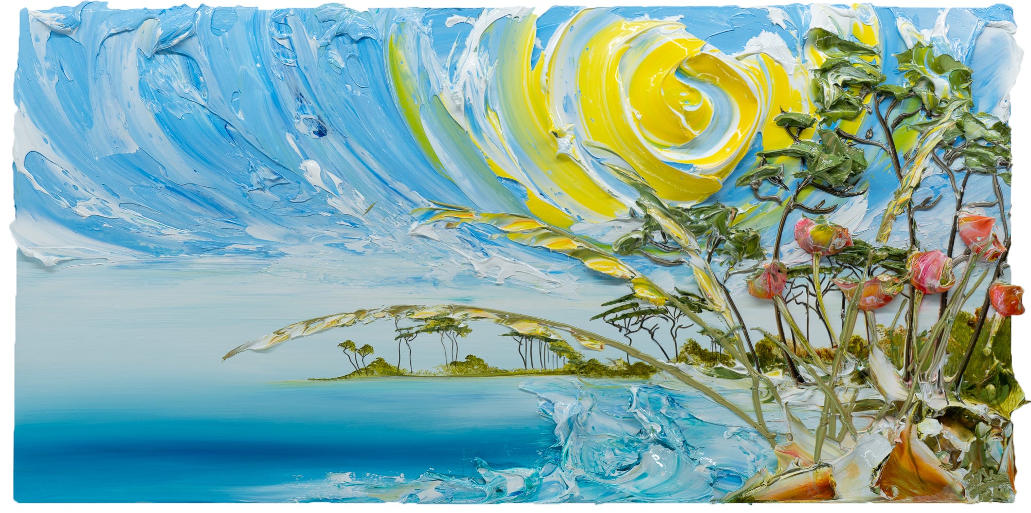 Original Seascape, 60x30 – Justin Gaffrey