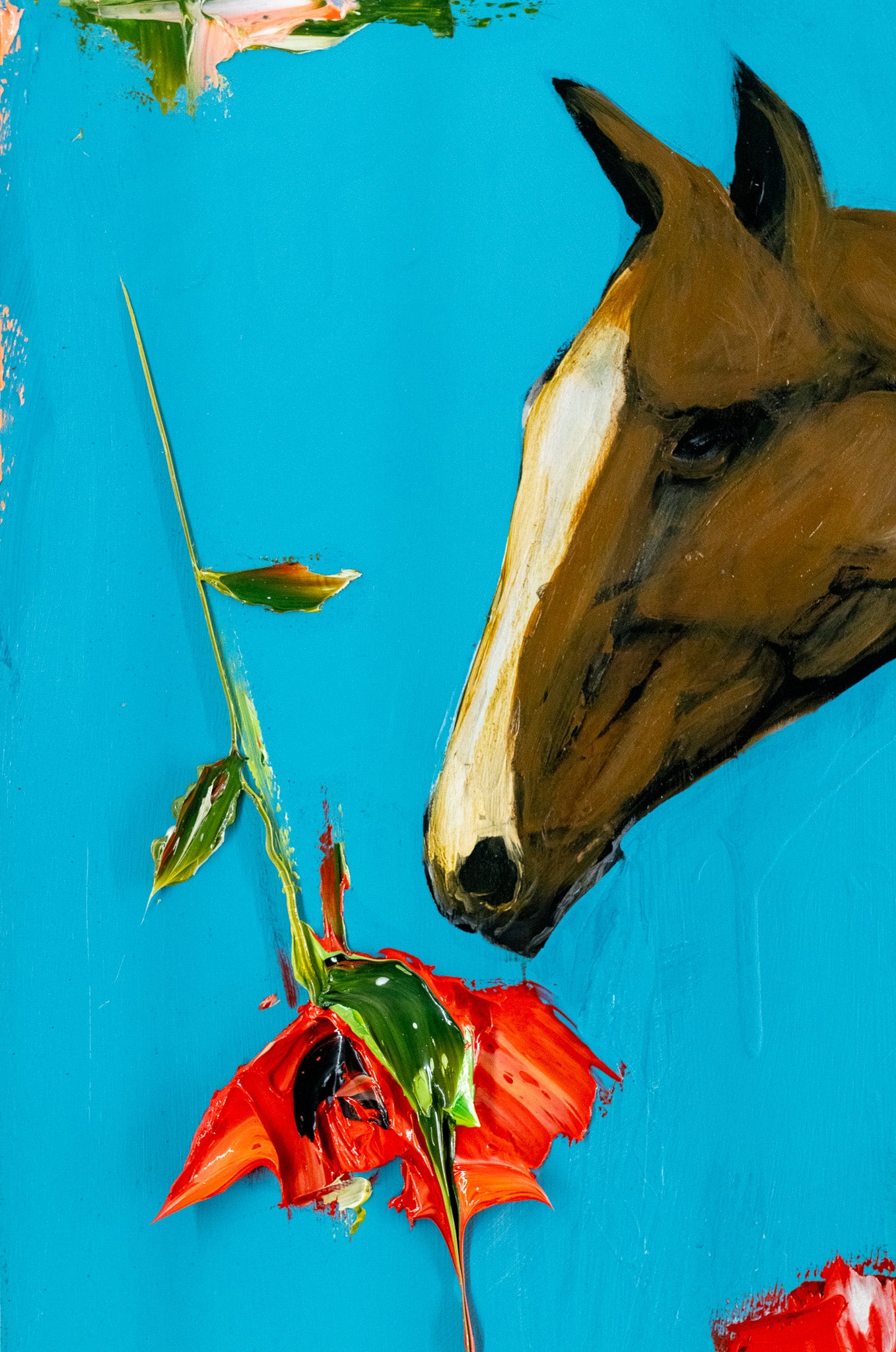 Ikebana Horse, 30x40