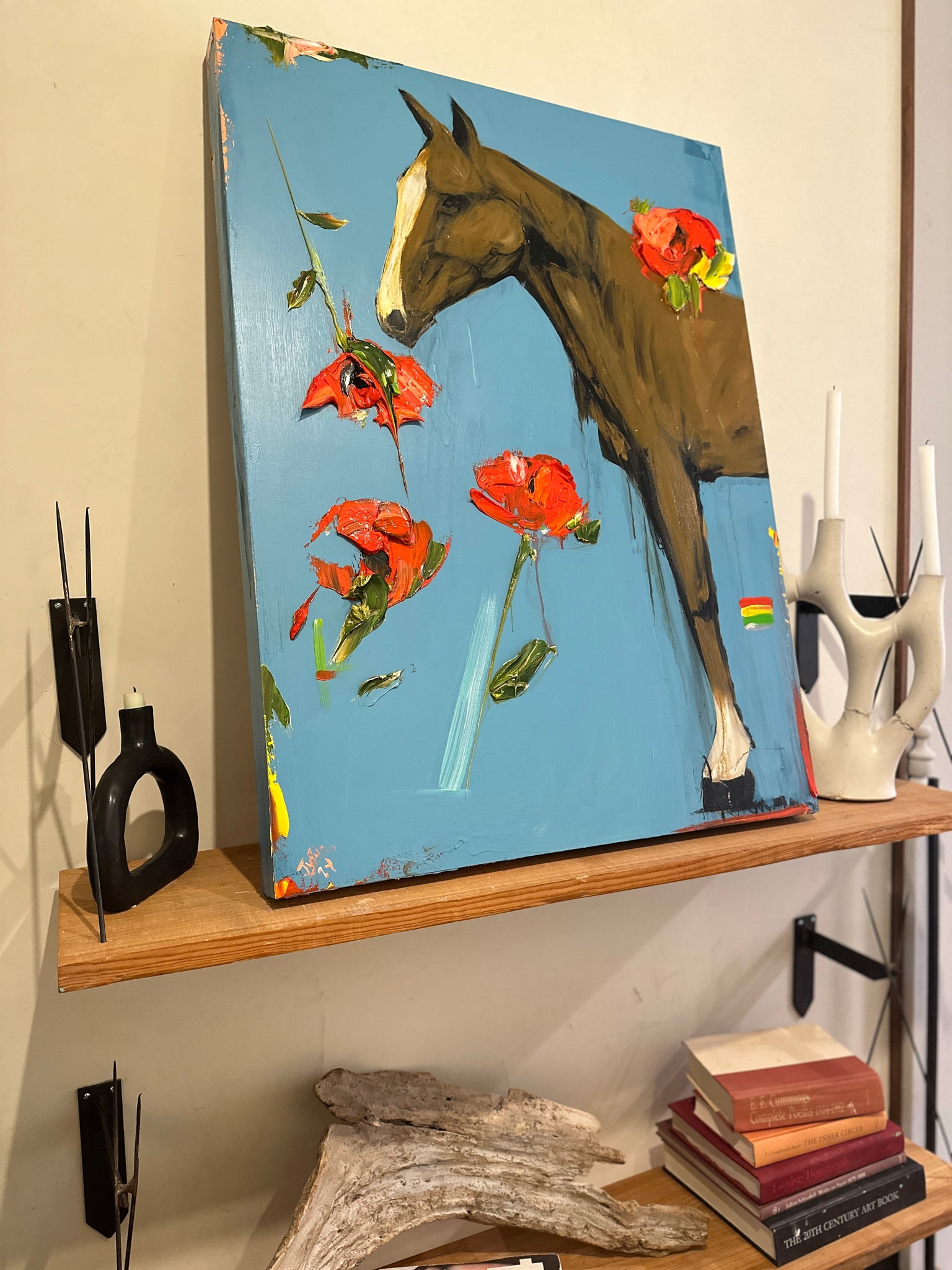 Ikebana Horse, 30x40