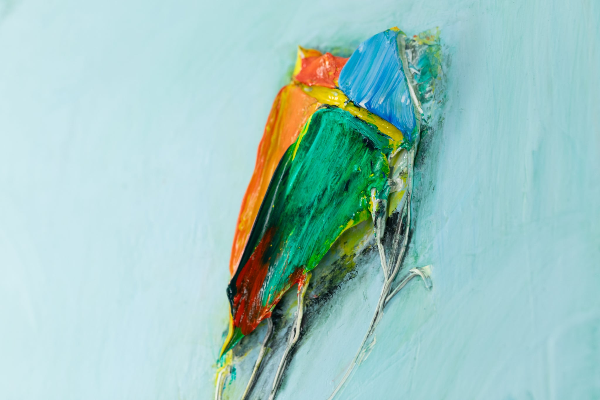 Kite Flier Seascape, 16x20