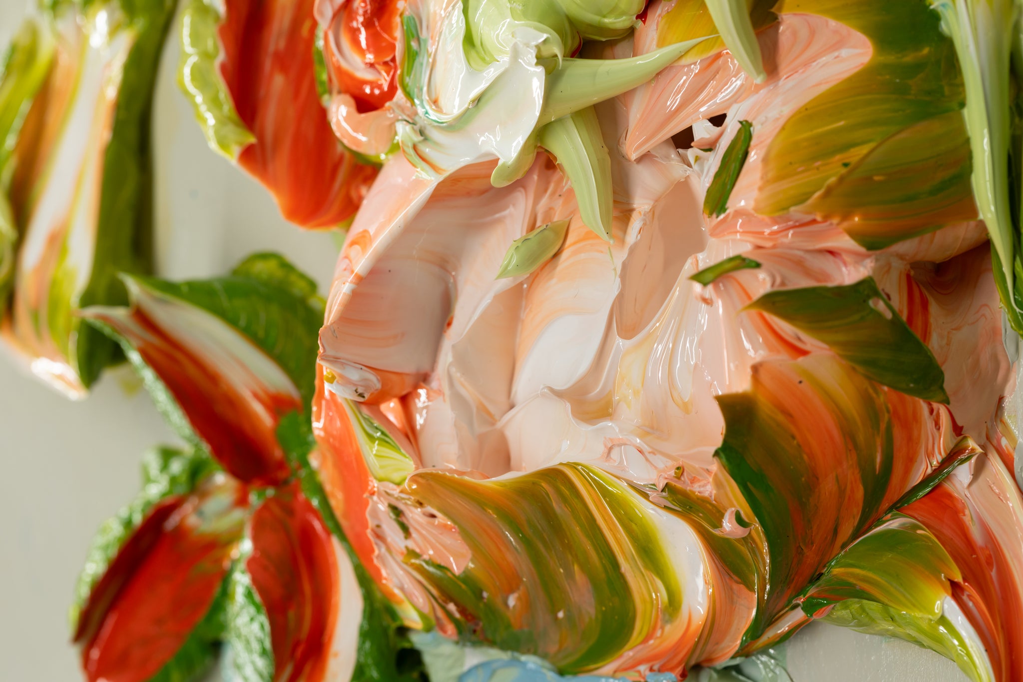 DCWAF SILENT AUCTION SATURDAY 4/26/25 - Flora Fortuna Floral Vase Still Life 48x48