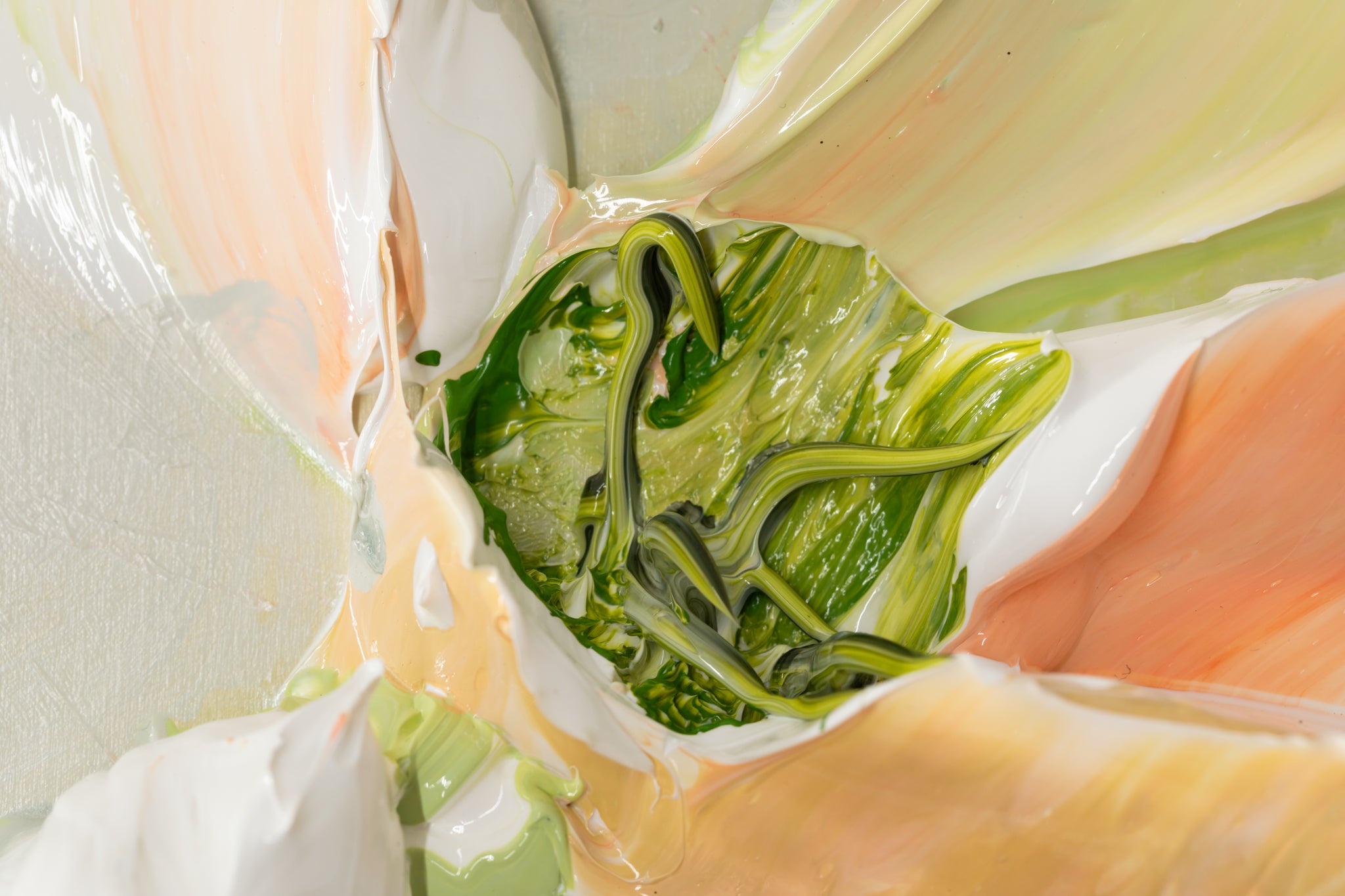 DCWAF SILENT AUCTION SATURDAY 4/26/25 - Flora Fortuna Floral Vase Still Life 48x48