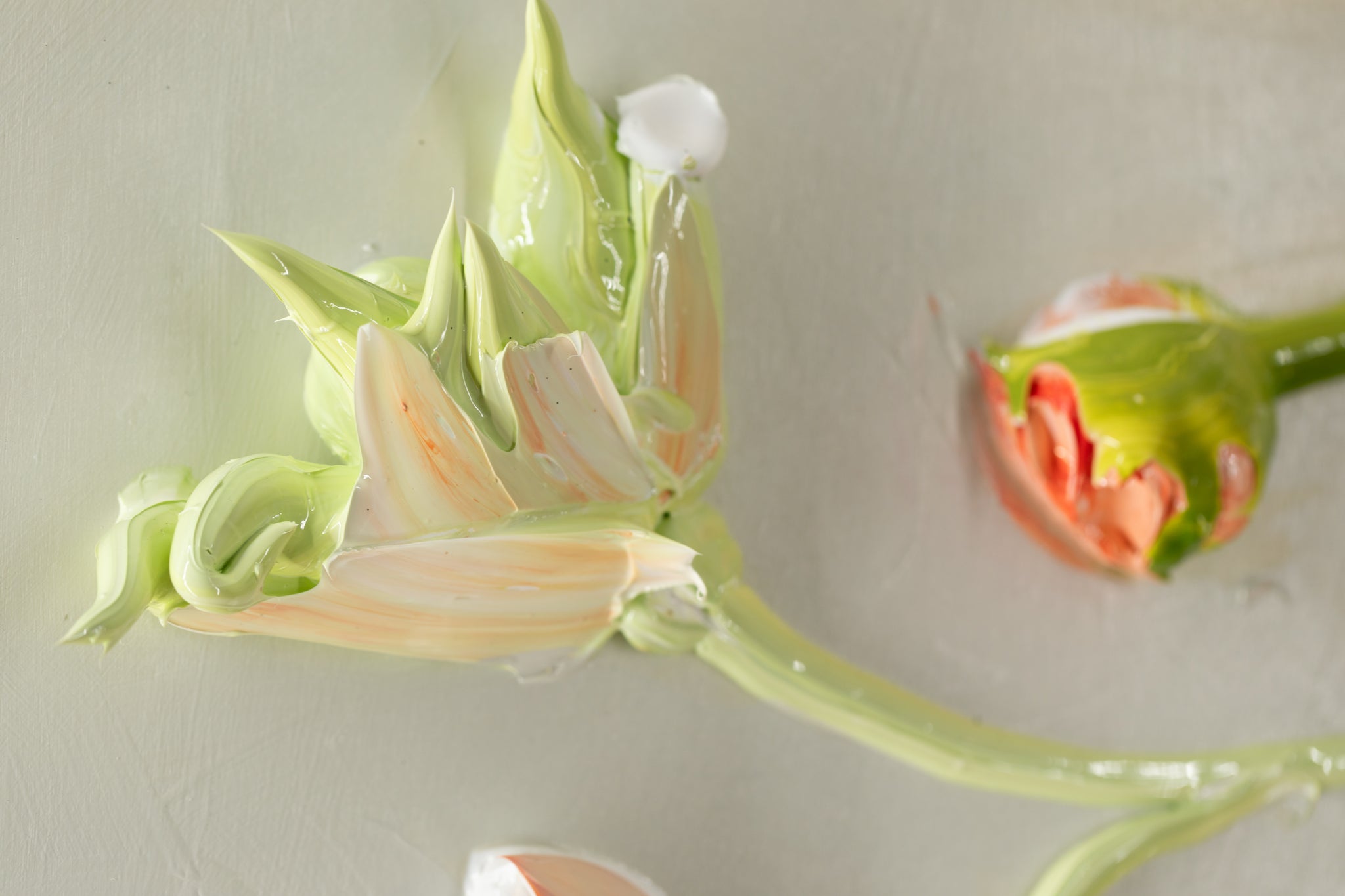 DCWAF SILENT AUCTION SATURDAY 4/26/25 - Flora Fortuna Floral Vase Still Life 48x48