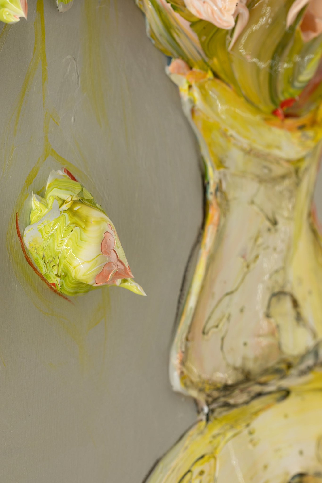 DCWAF - PWMC DINNER - LIVE AUCTION - Golden Hour Floral Vase Still Life 36x36