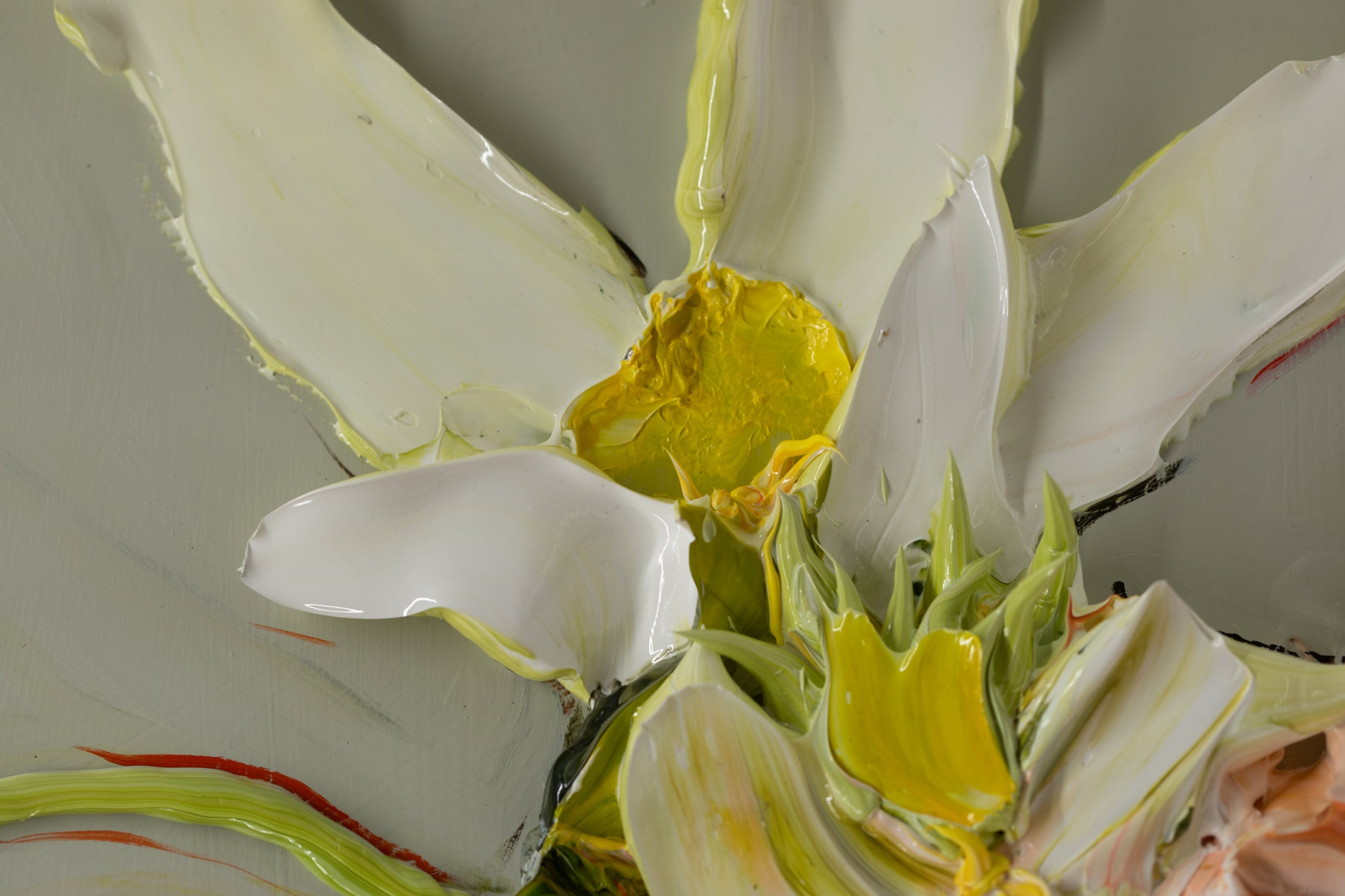 DCWAF - PWMC DINNER - LIVE AUCTION - Golden Hour Floral Vase Still Life 36x36
