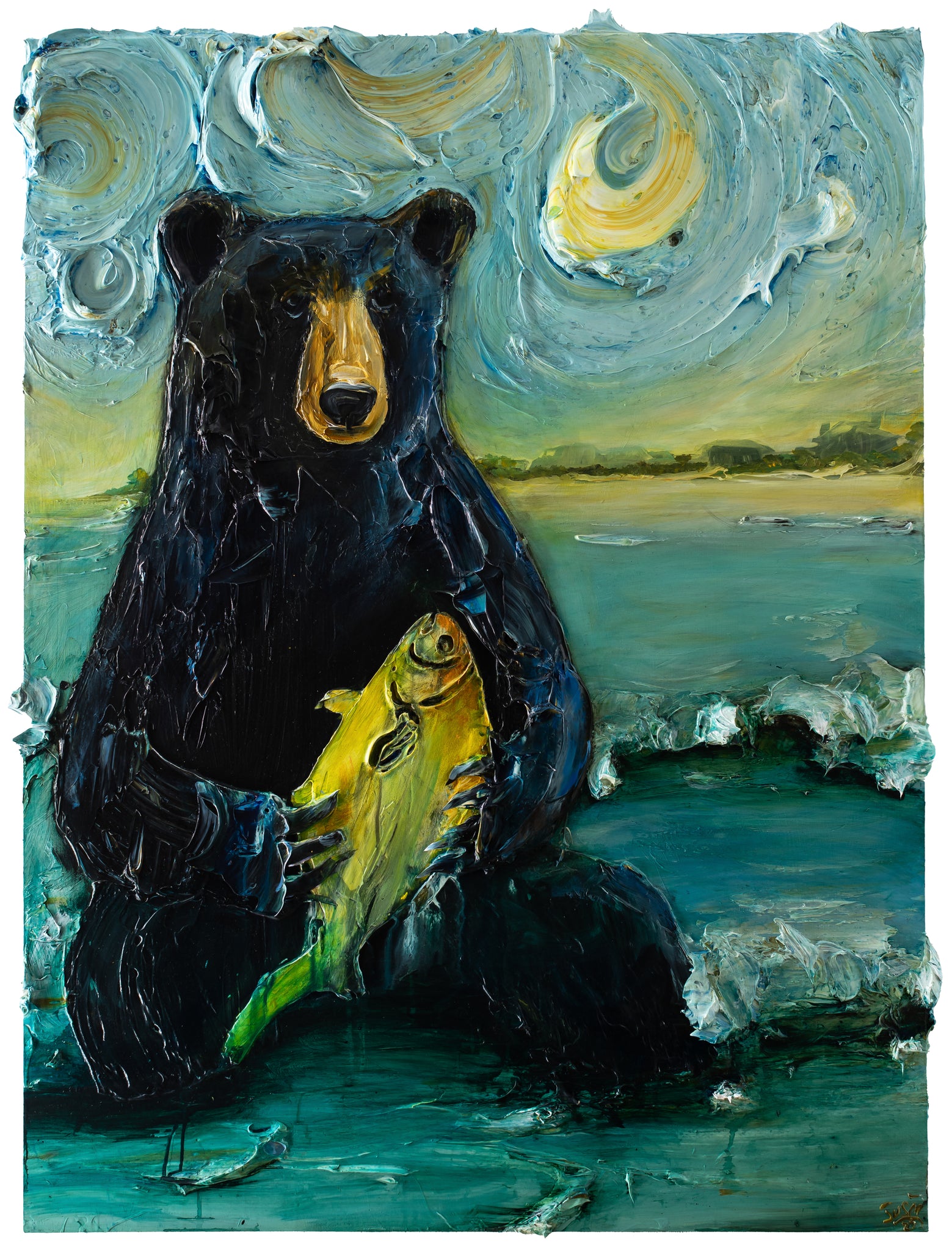 Pompano Bear 36x48