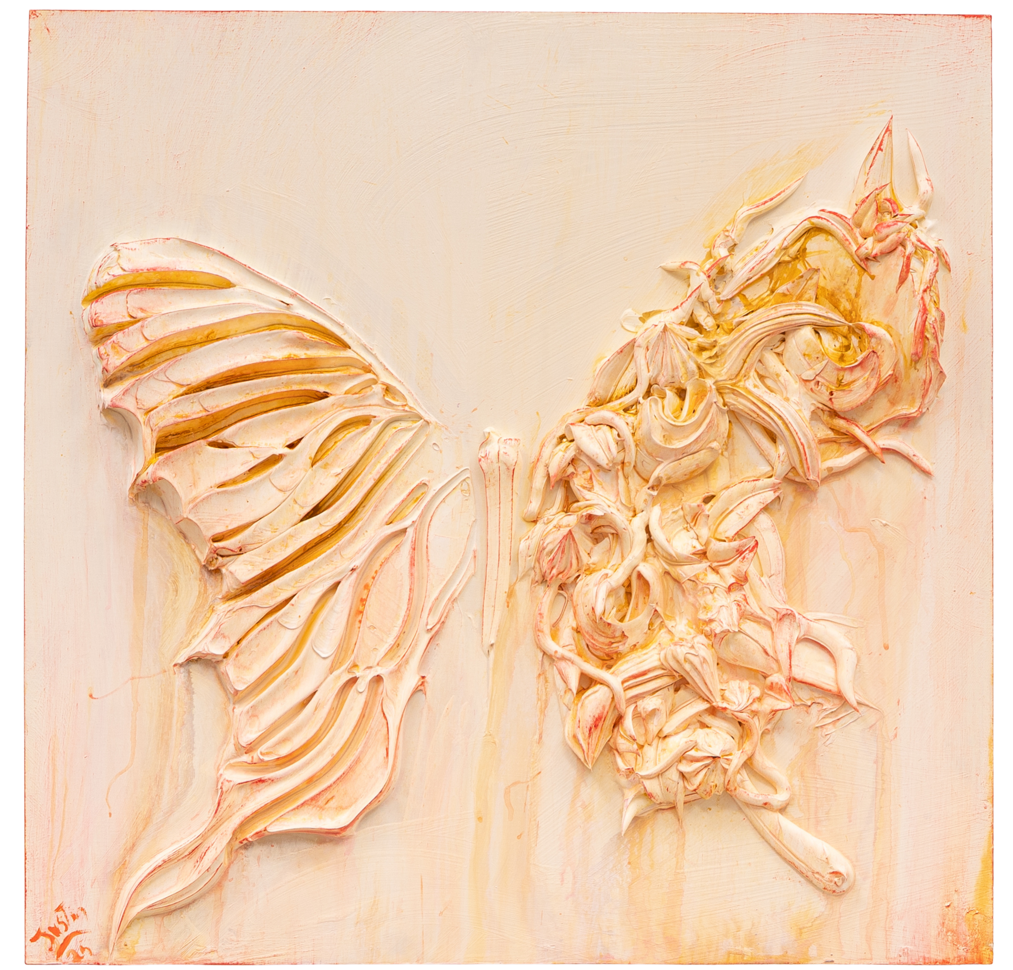 MONO BUTTERFLY 24x24