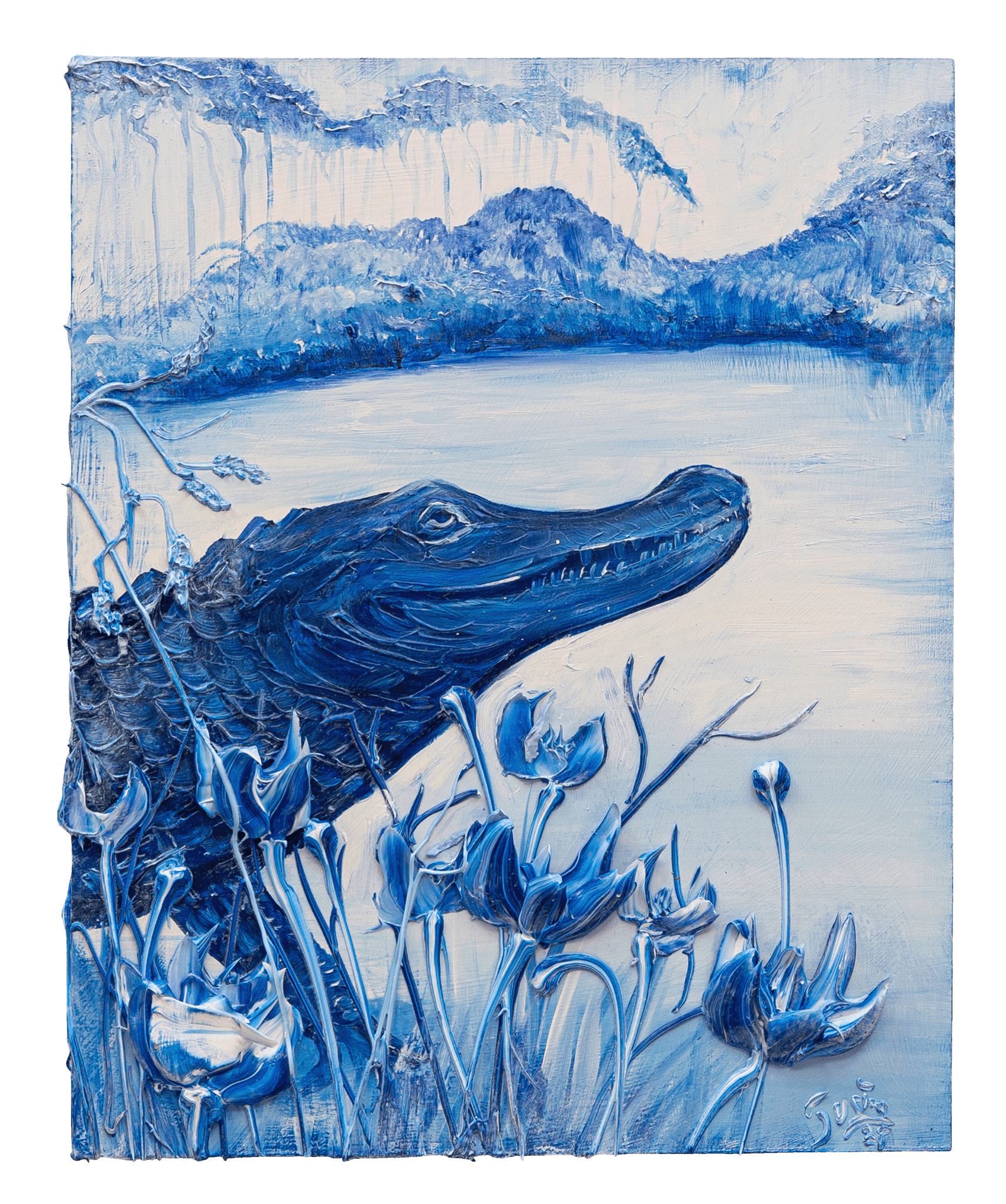 Ultramarine Bayou | Liminal 16x20
