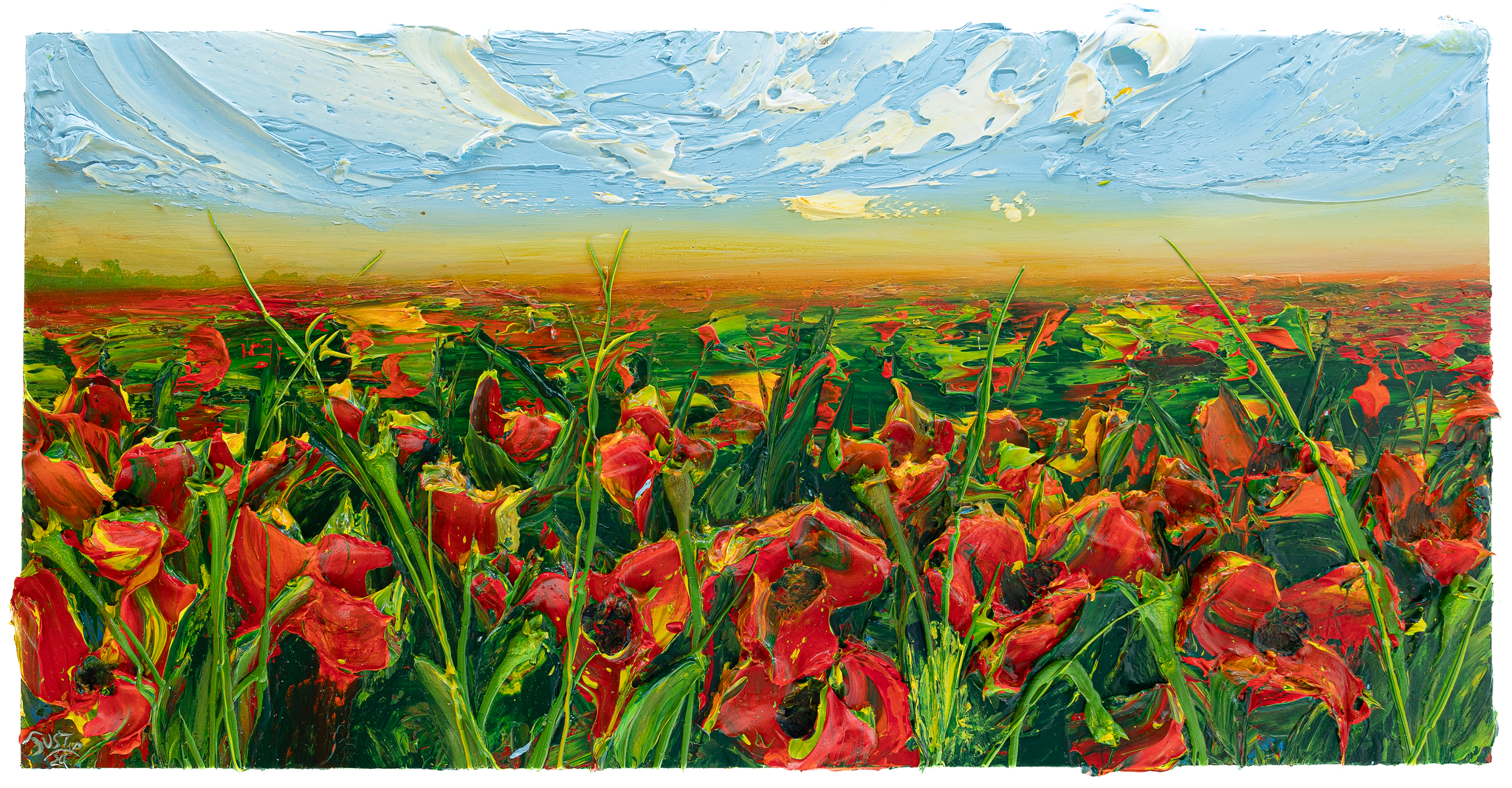 Poppies 04, 60x30