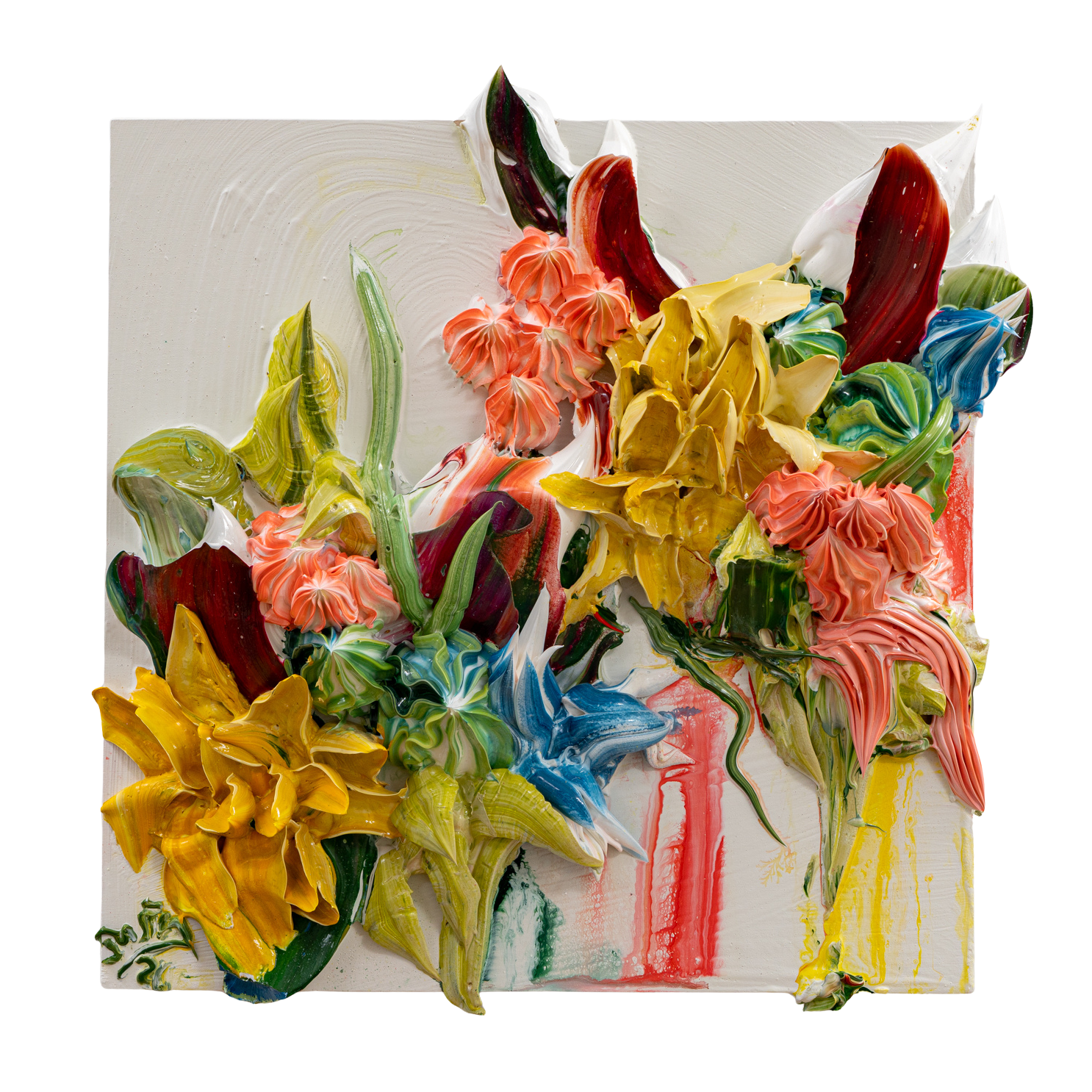 Abstract Floral 12x12 - 86 – Justin Gaffrey