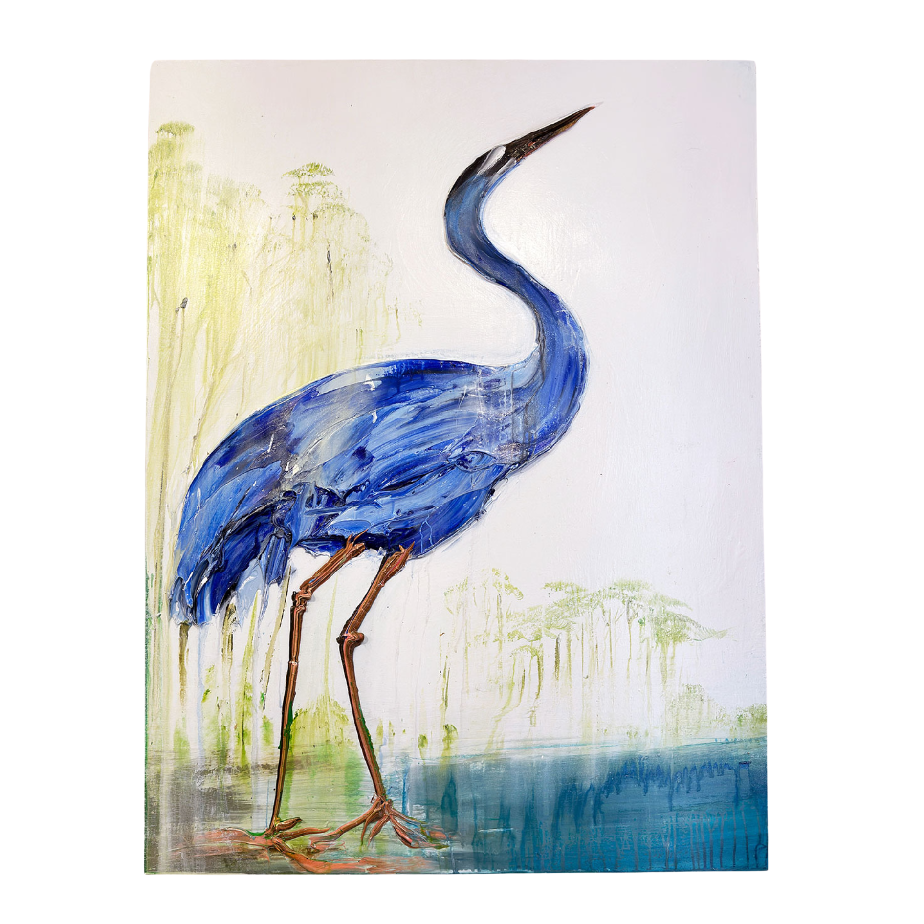 Blue Heron, 30x40