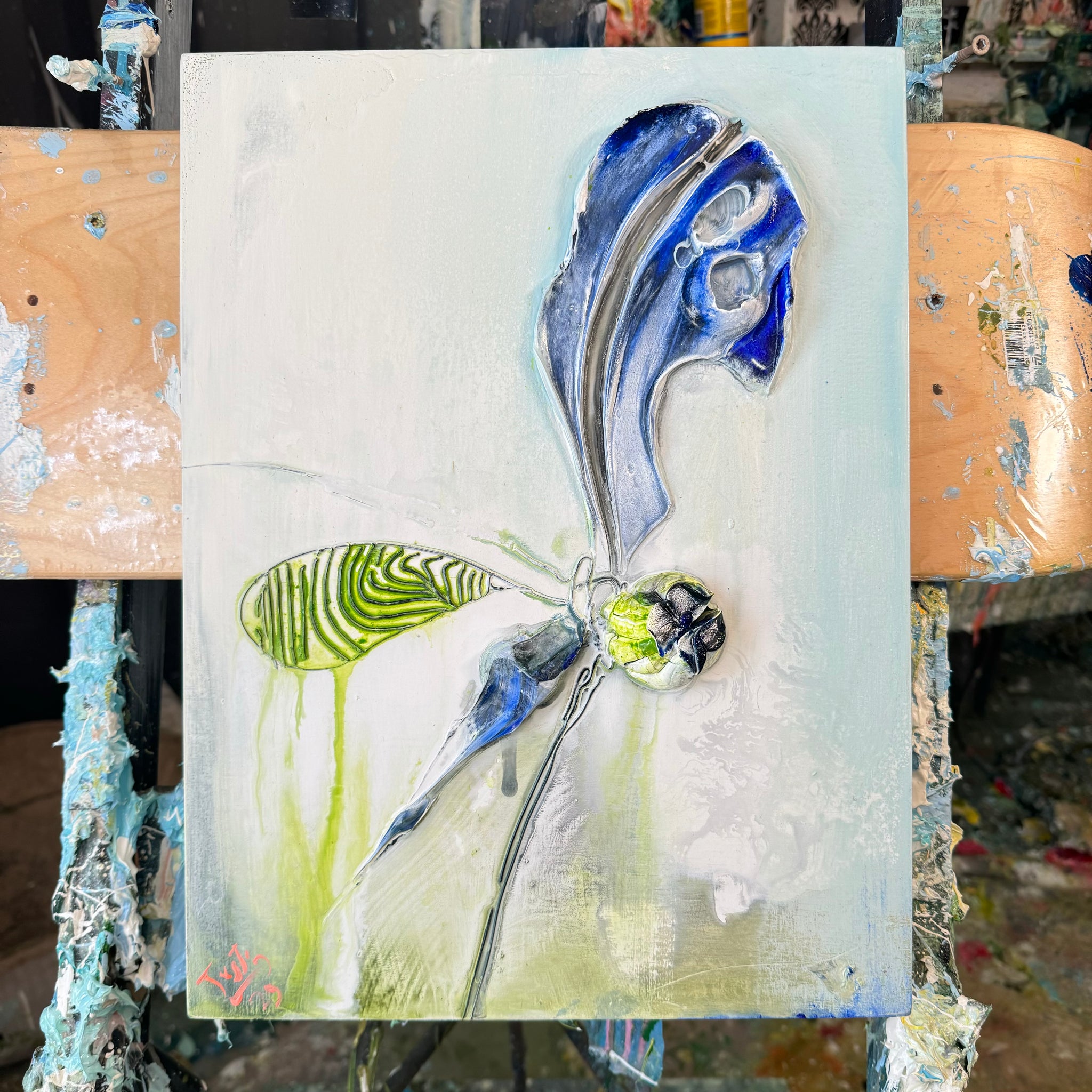 Abstract Insect 01, 12x16 – Justin Gaffrey