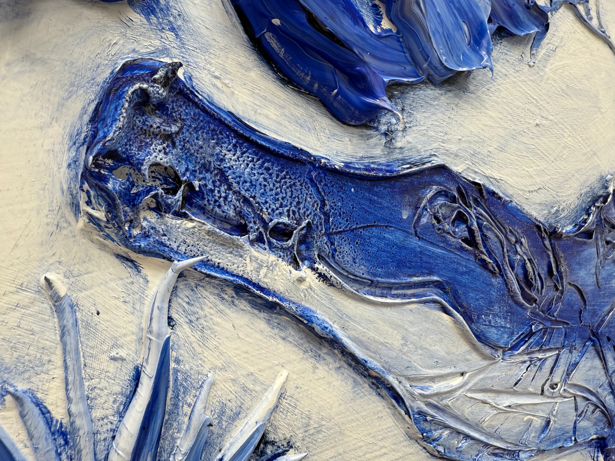 Liminal 08 / Alligator Toille / 48x36