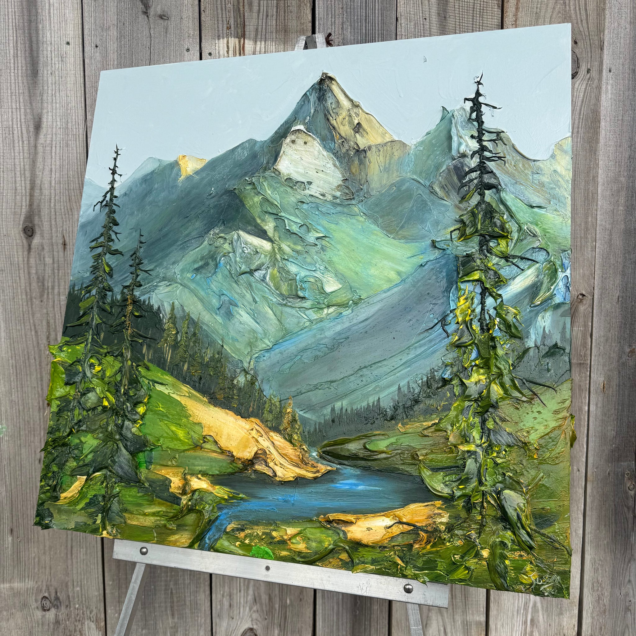 Mountain Vista 01, 36x36