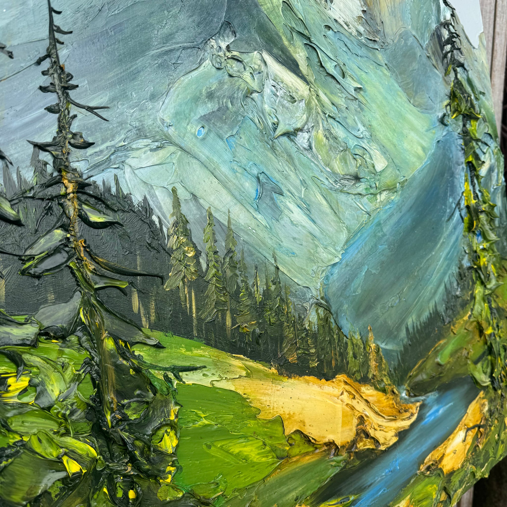 Mountain Vista 01, 36x36