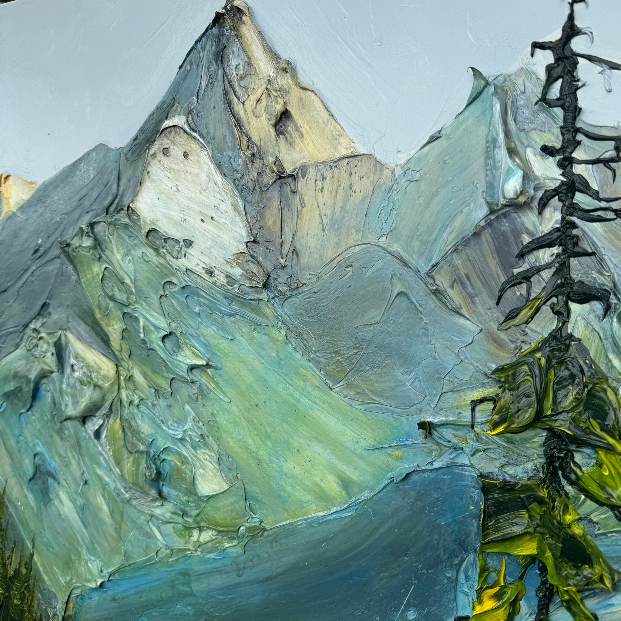 Mountain Vista 01, 36x36