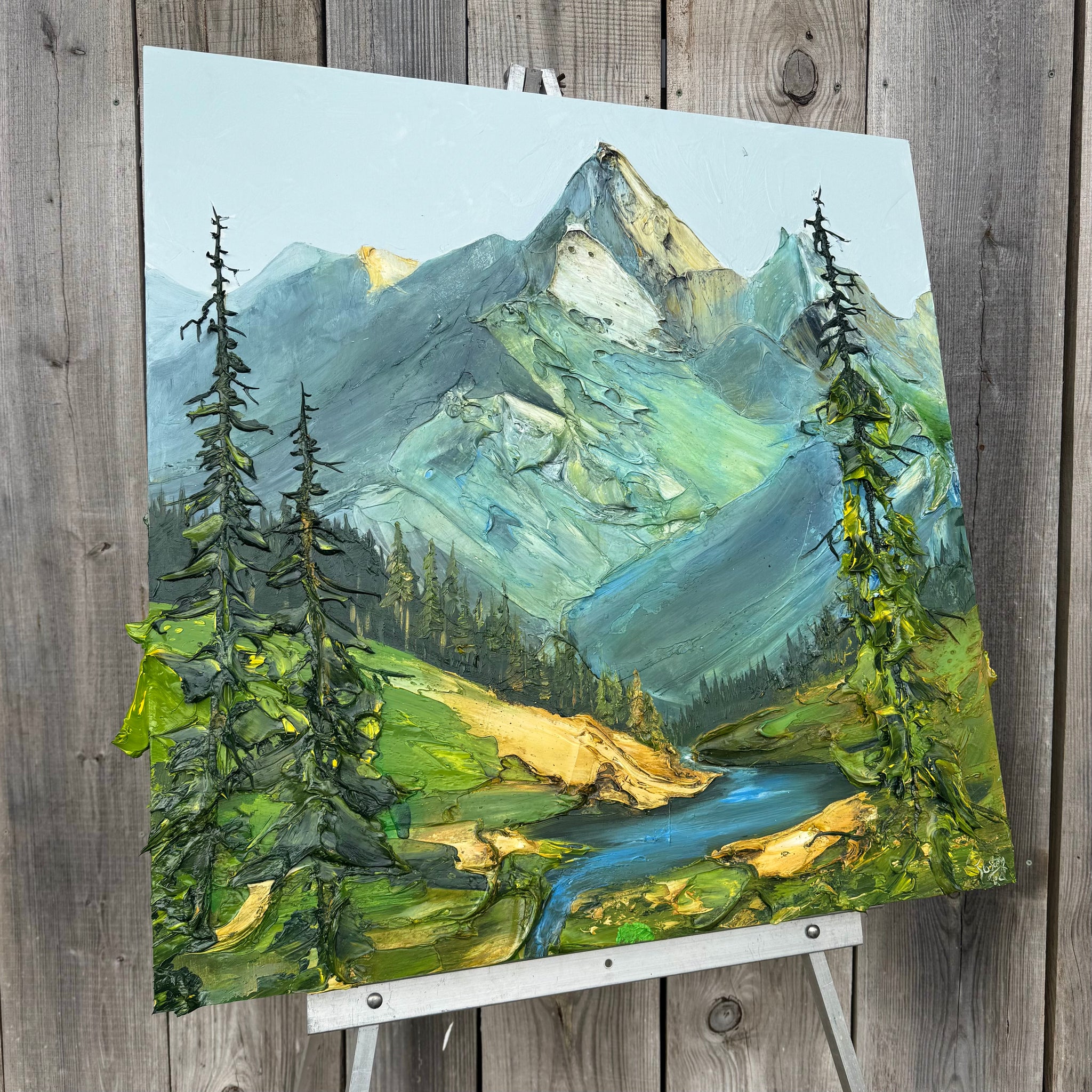 Mountain Vista 01, 36x36