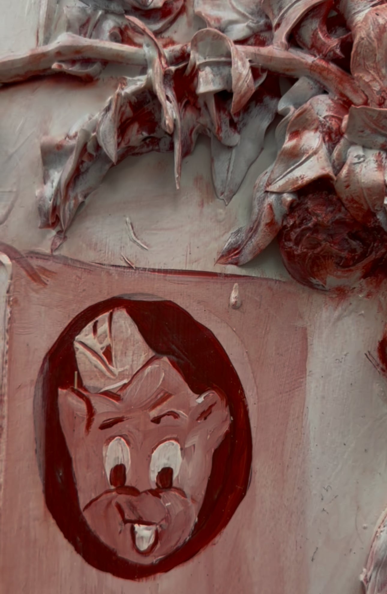 Liminal 15 / PIGGLY WIGGLY SQUIRRELS IN RED / 40x30