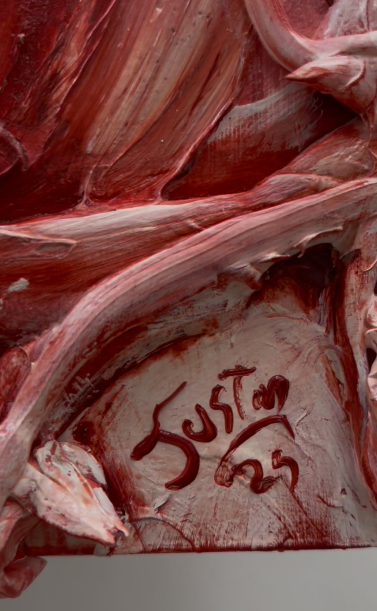 Liminal 15 / PIGGLY WIGGLY SQUIRRELS IN RED / 40x30