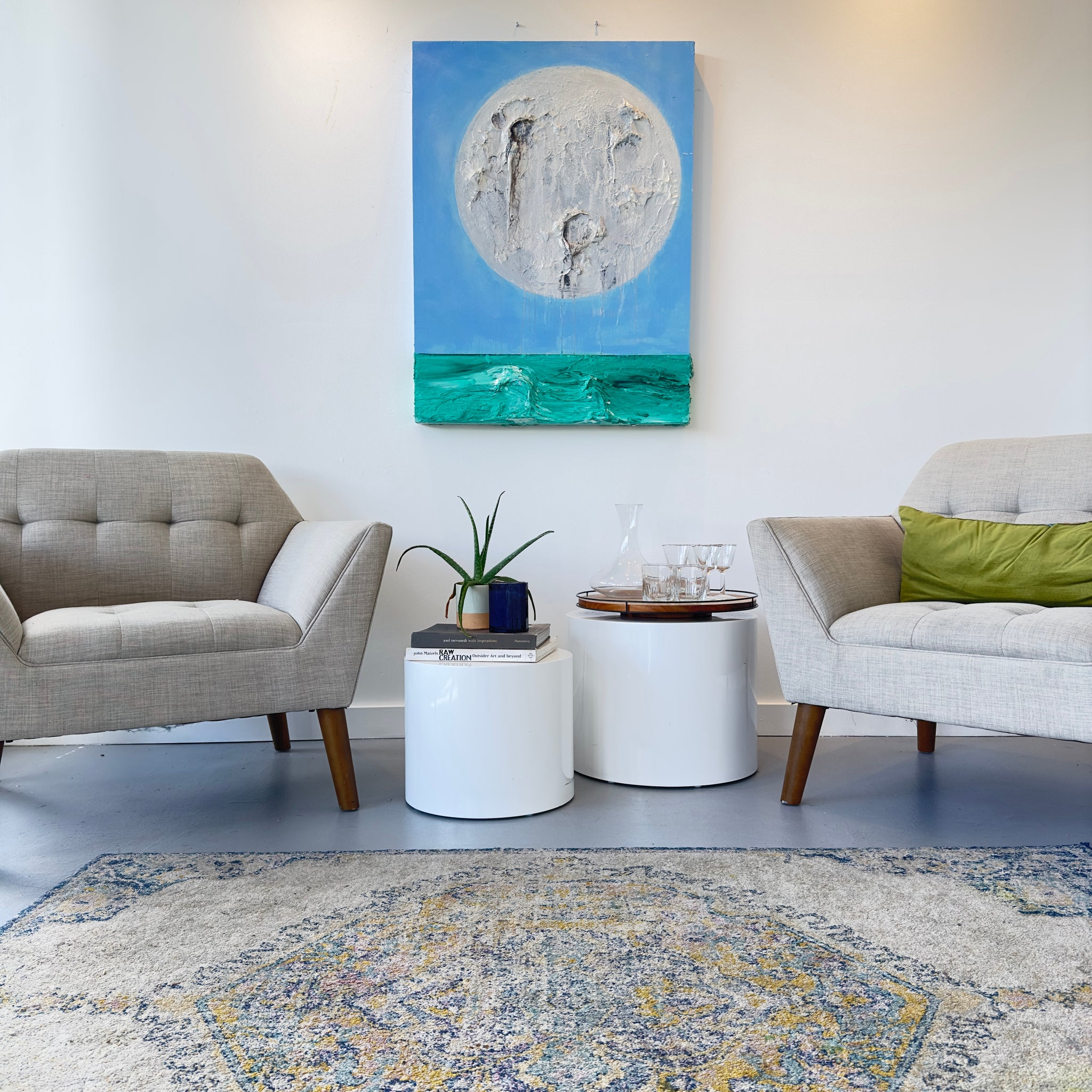 LOT 41 | 1125 AUCTION | MOONSCAPE 30x40