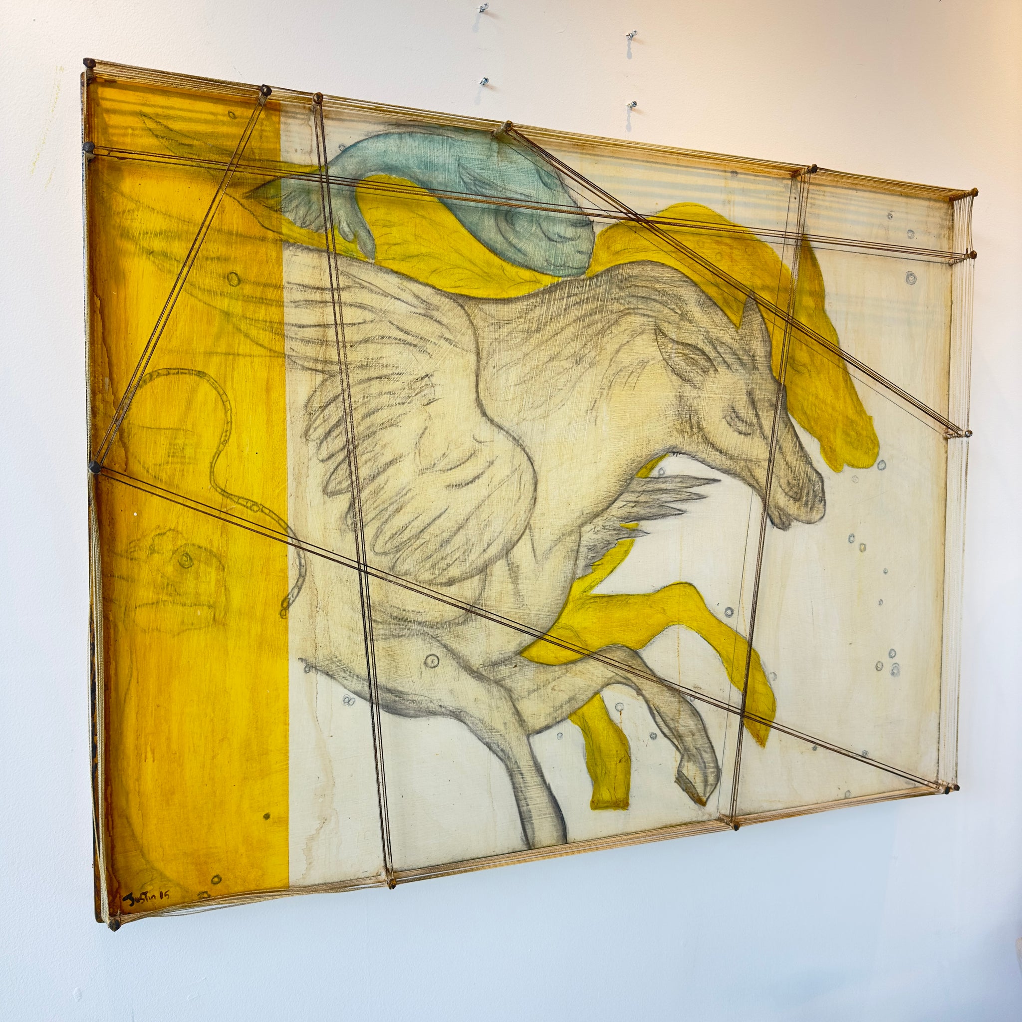 LOT 43 | 1125 AUCTION | WINGED HORSES 48x36