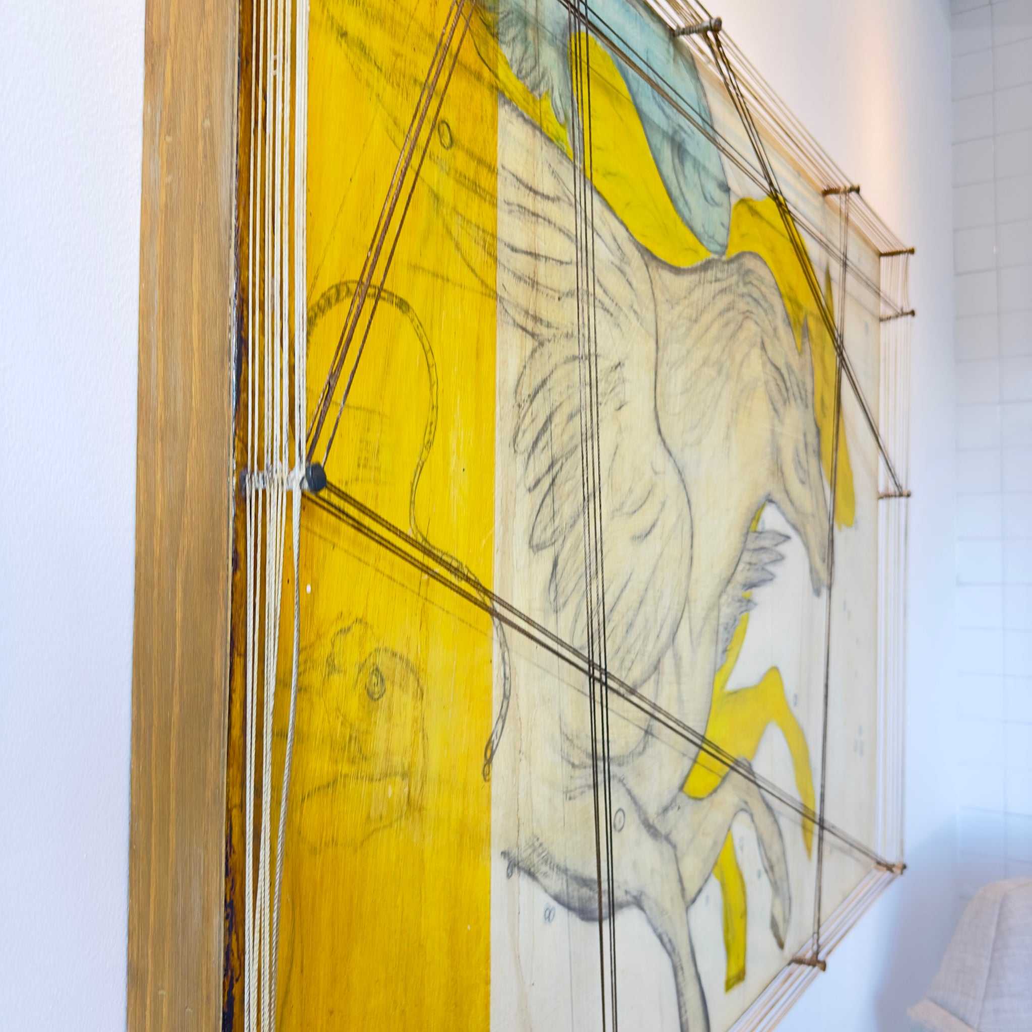 LOT 43 | 1125 AUCTION | WINGED HORSES 48x36