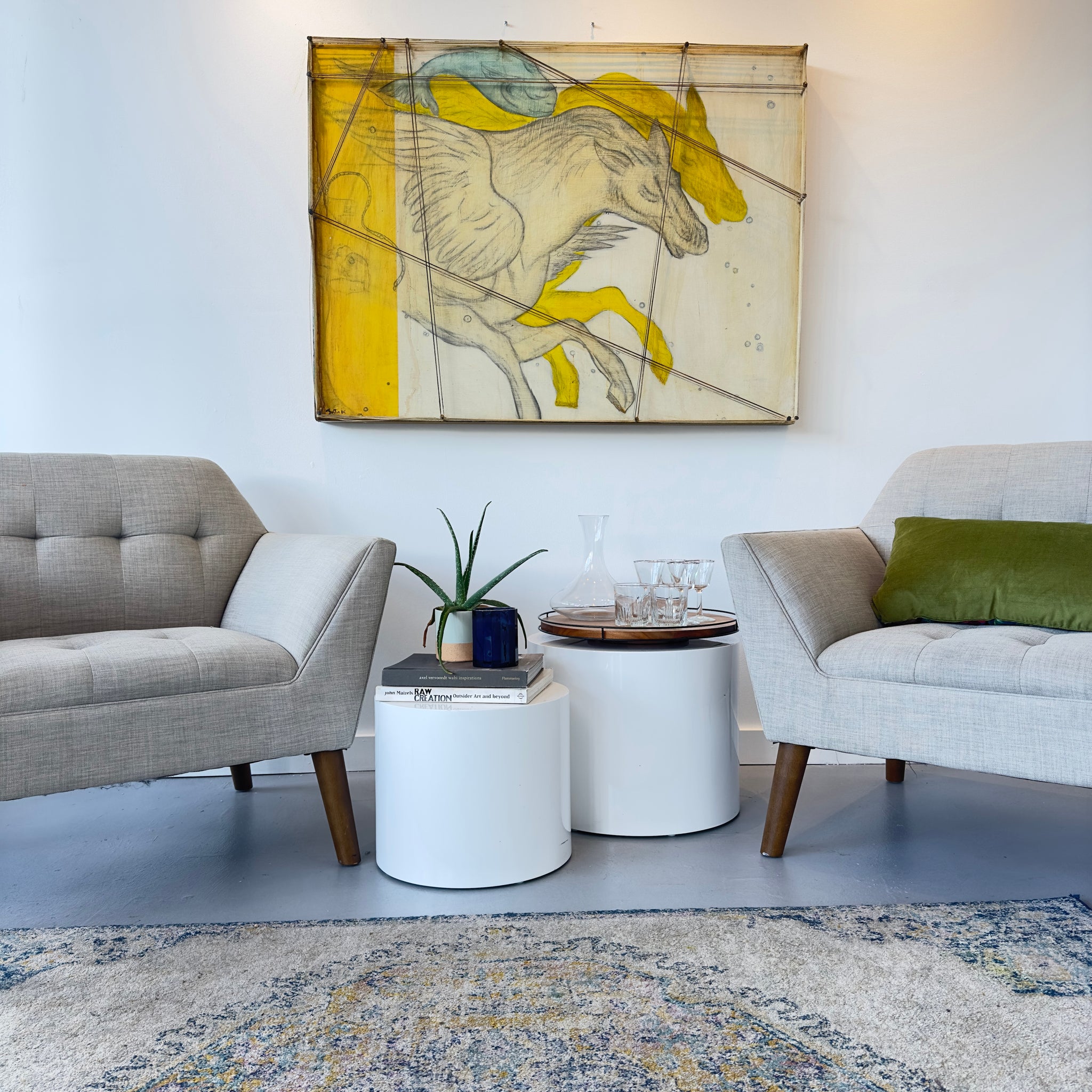 LOT 43 | 1125 AUCTION | WINGED HORSES 48x36