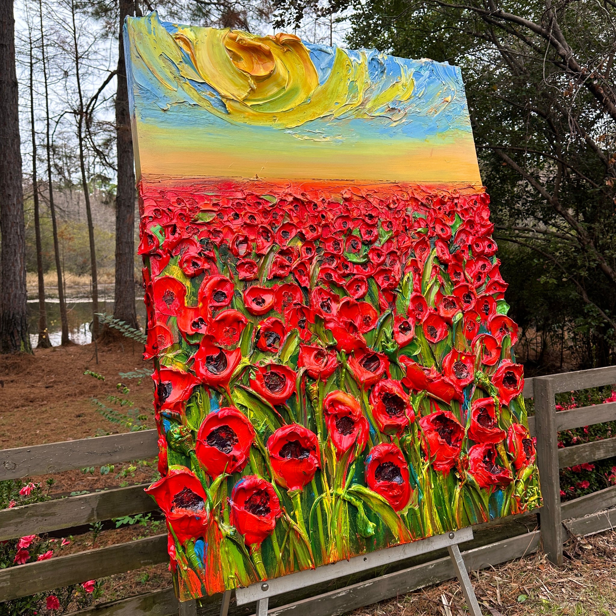 Poppy Field 03, 36x48