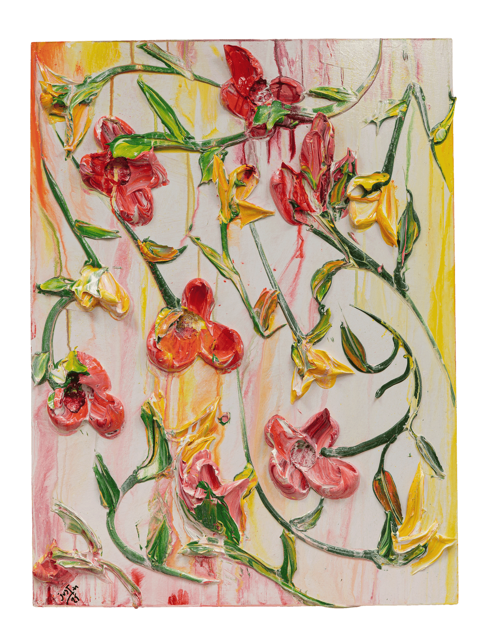 LOT 2 | 1125 AUCTION | SPRING FLORAL PATTERN 30x40